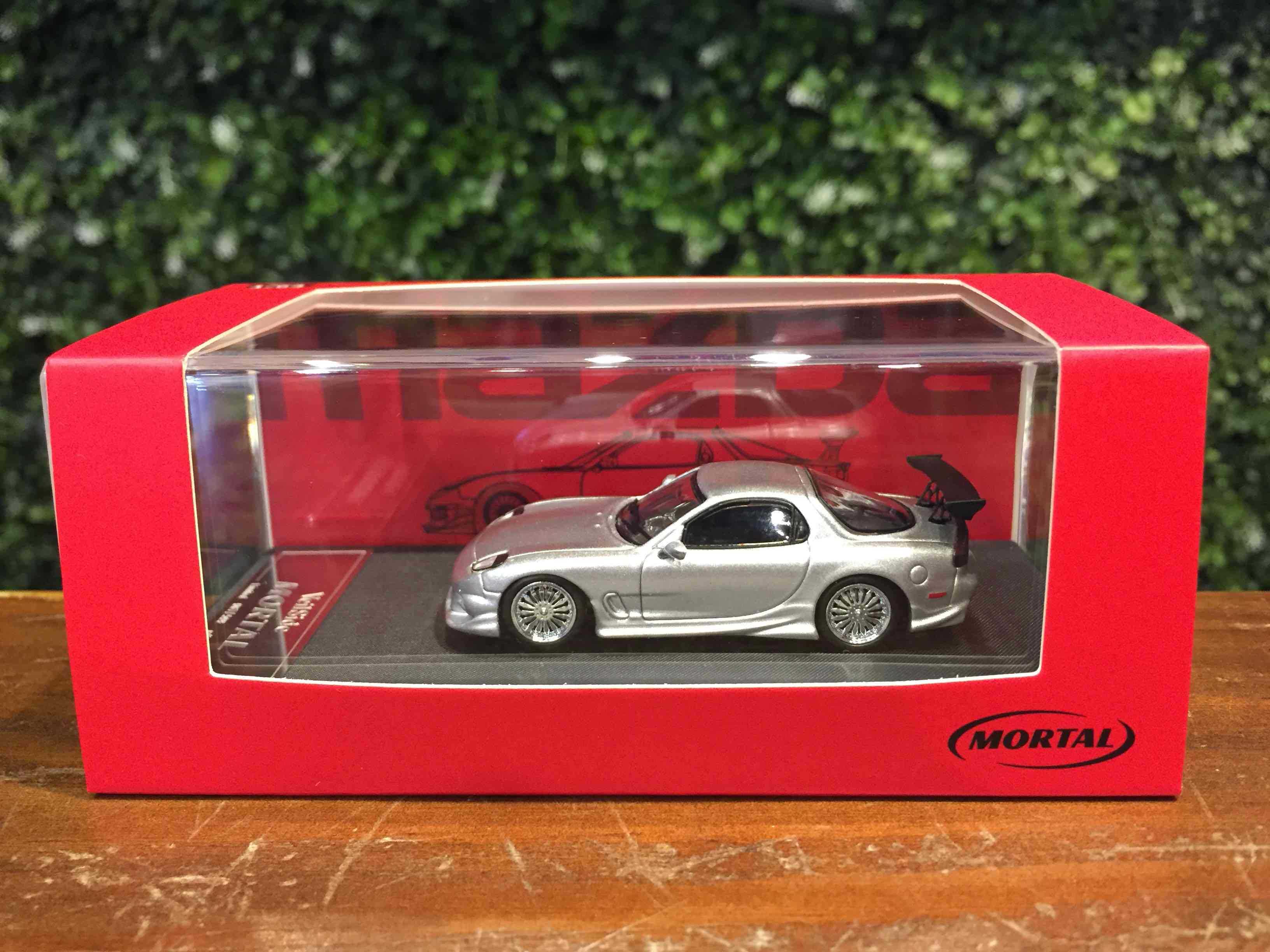 1/64 Mortal Veilside Fortune 7 Mazda RX-7 Silver【MGM】