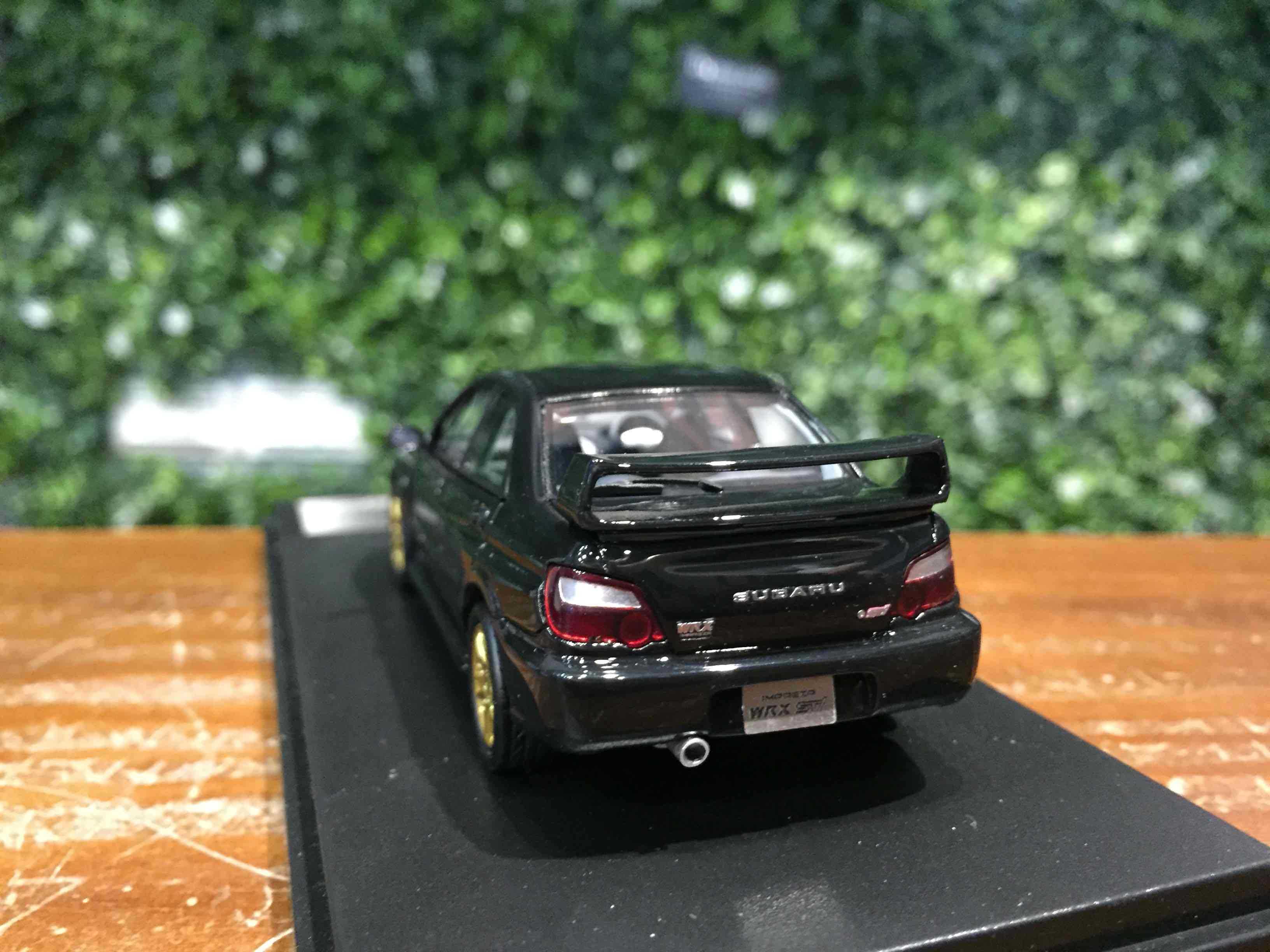 1/43 Hi-Story Subaru Impreza WRX STI 2002 Black HS433BK【MGM】