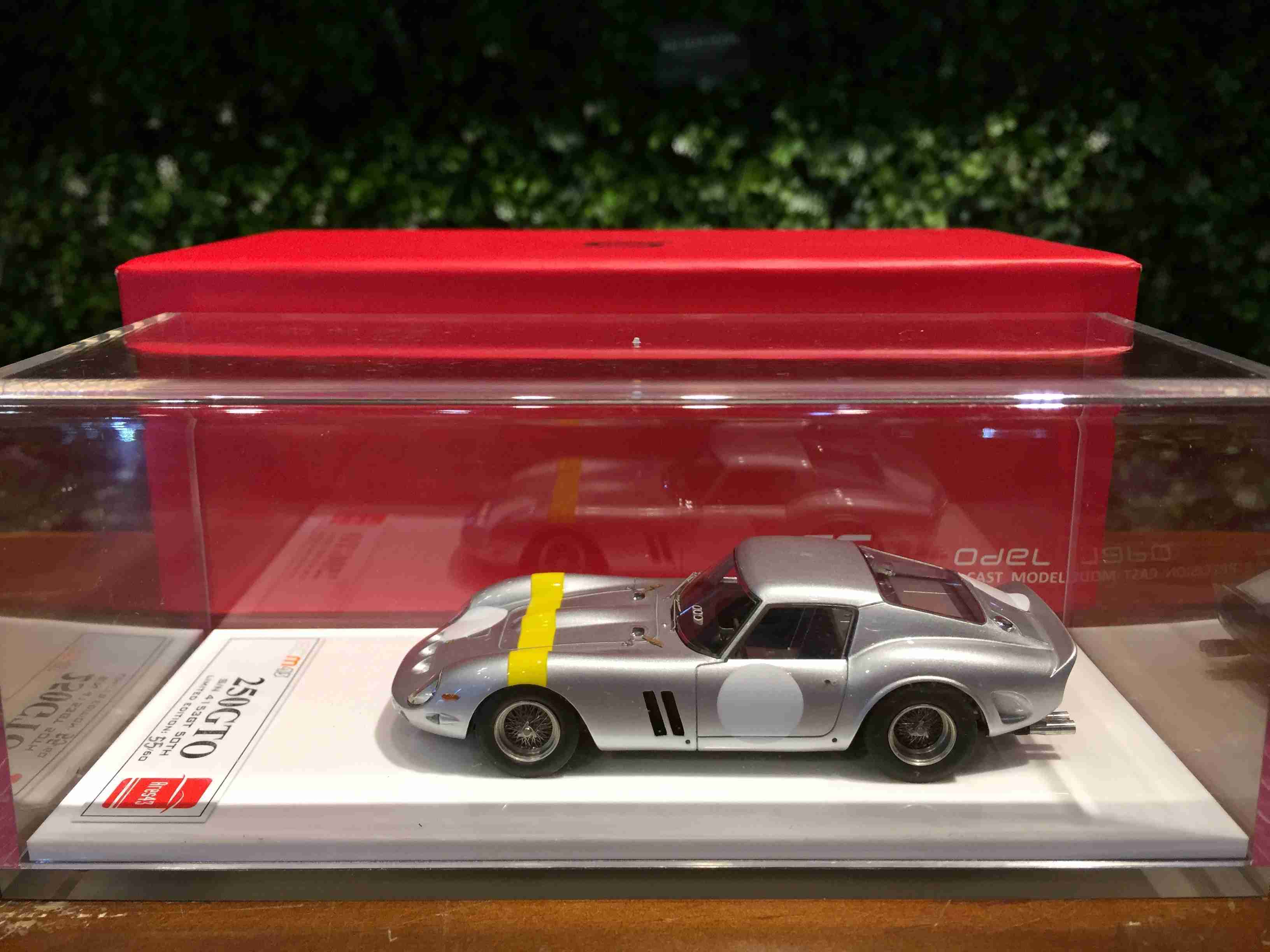 1/43 SCM Ferrari 250 GTO Silver CM701E2【MGM】