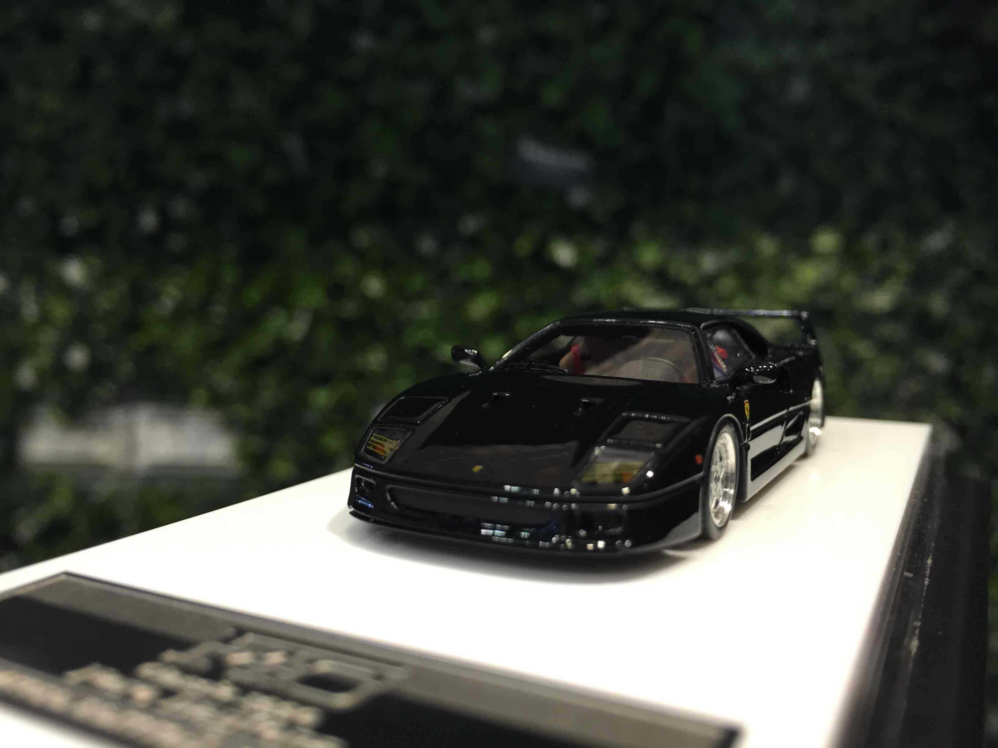 1/64 SCM Ferrari F40 LM 1987 Nero Daytona SCM06O【MGM】