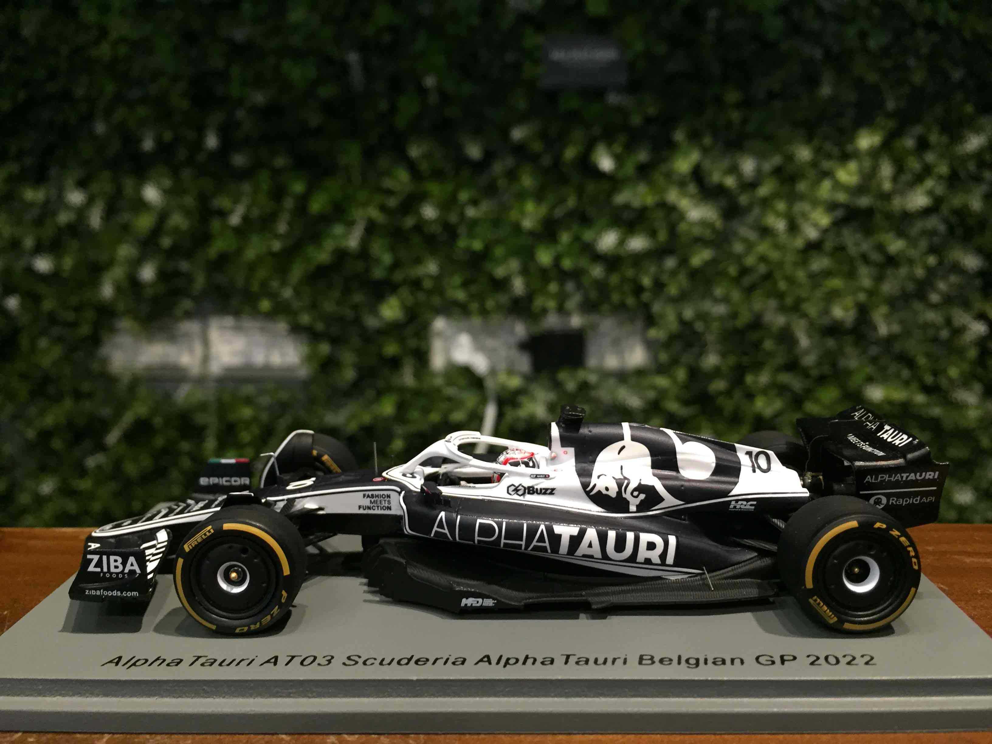 1/43 Spark AlphaTauri AT03 Pierre Gasly Belgium S8544【MGM】