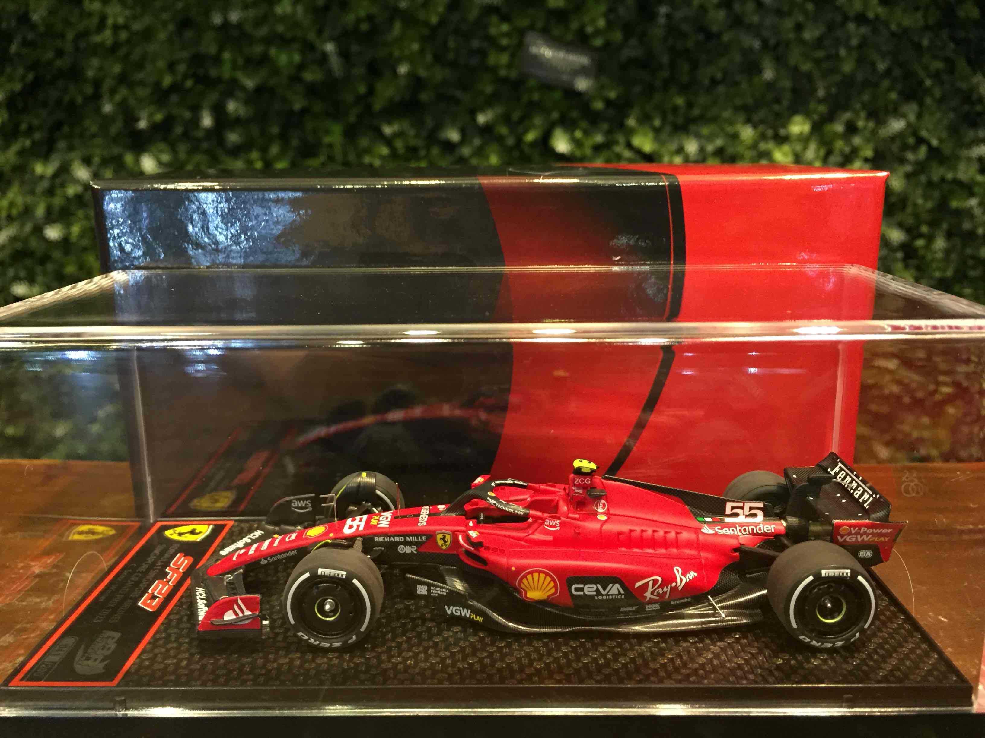 1/43 BBR Ferrari SF23 Carlo Sainz Winner 2023 BBRC292A【MGM】