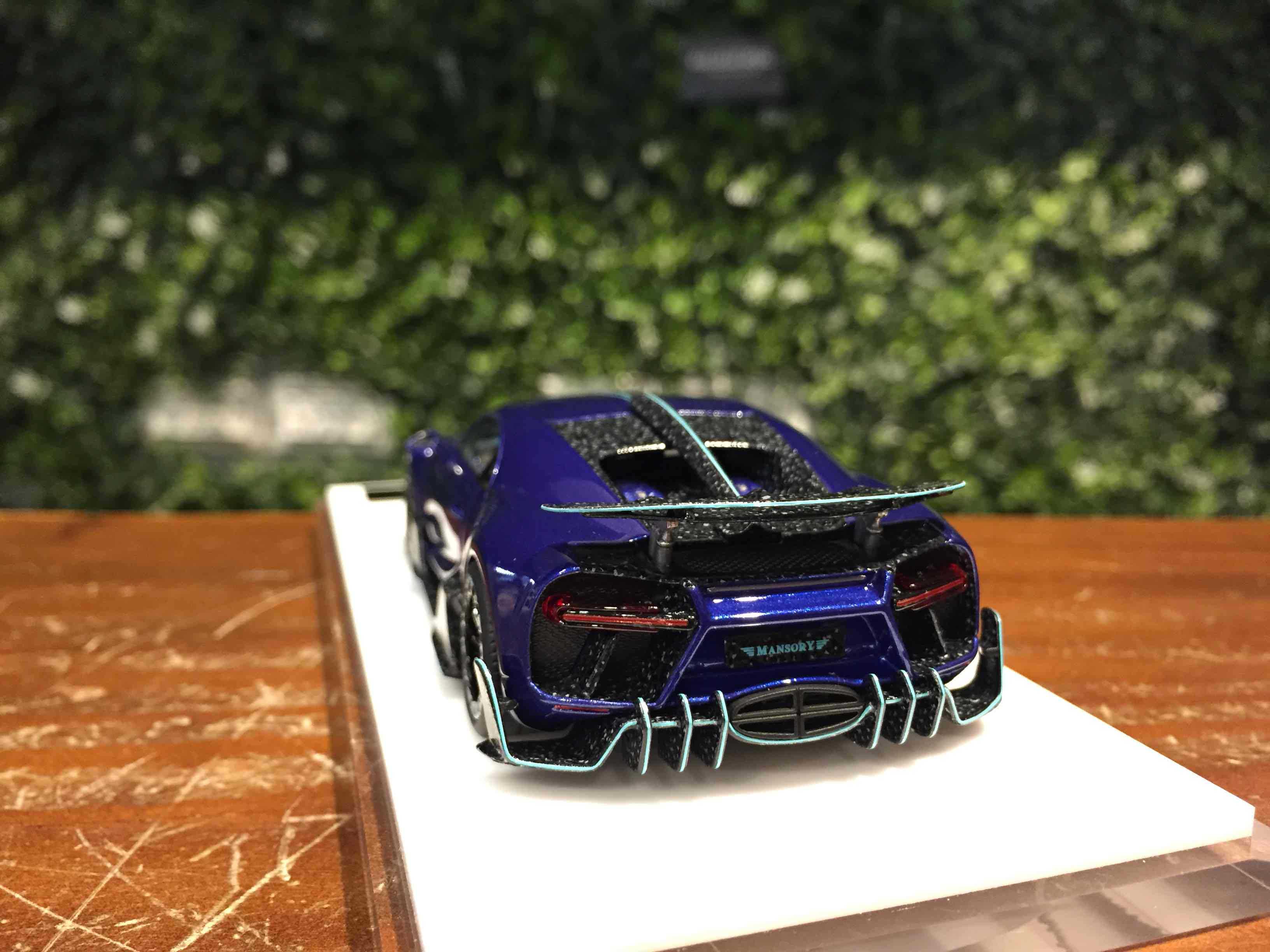 1/43 Mansory Centuria Bugatti Chiron Sapphire MY43CESL【MGM】