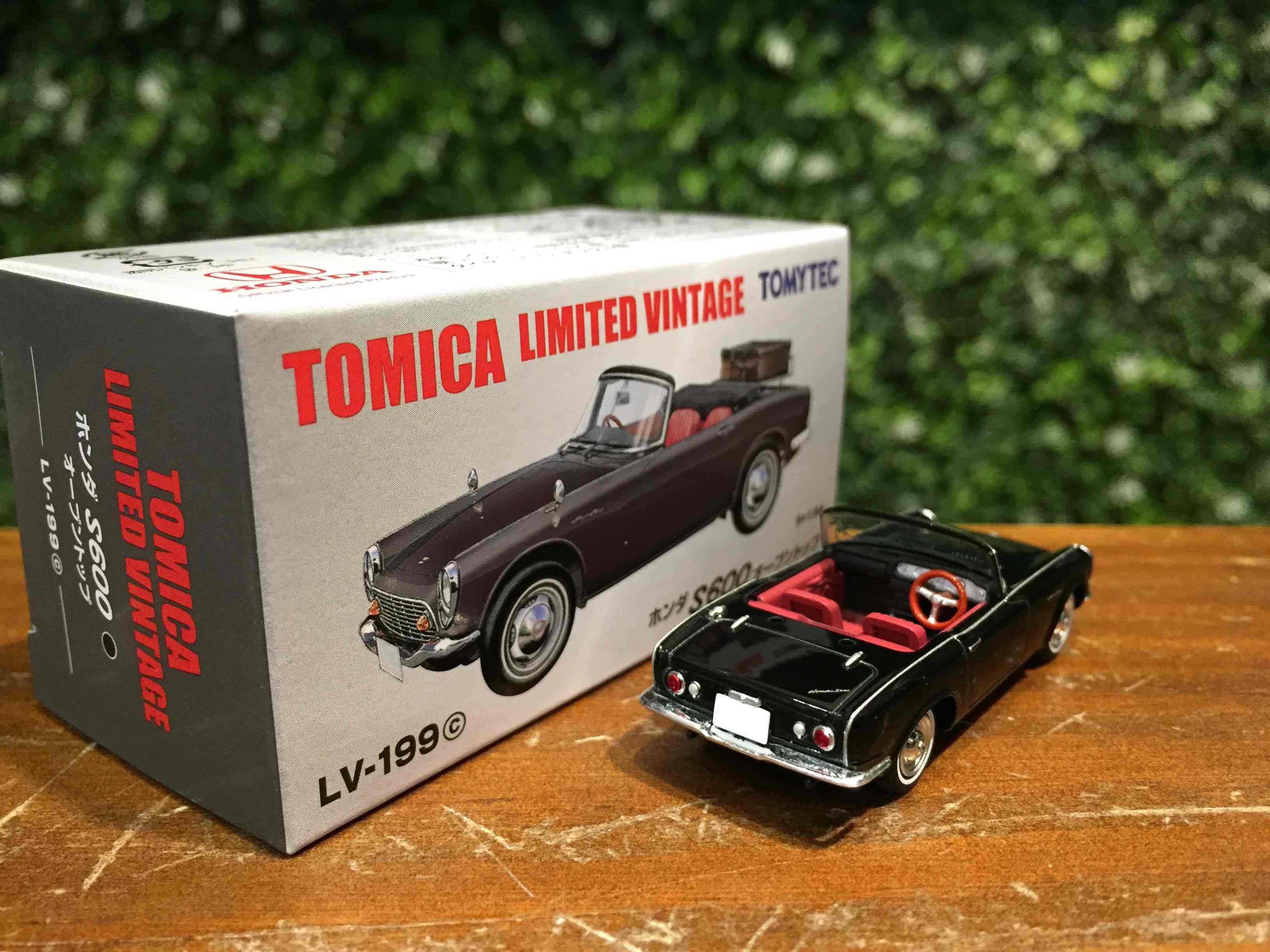 1/64 Tomica Honda S600 Open Top Black LV-199c【MGM】