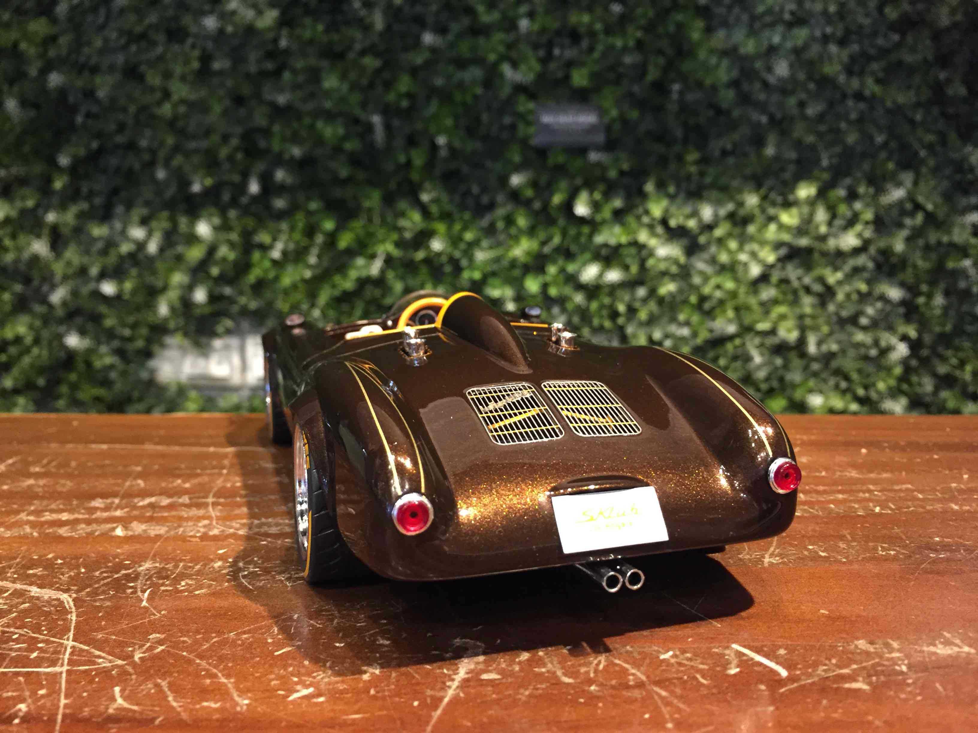 1/18 GT Spirit Porsche 550 Spyder S-Klub Brown GT416【MGM】