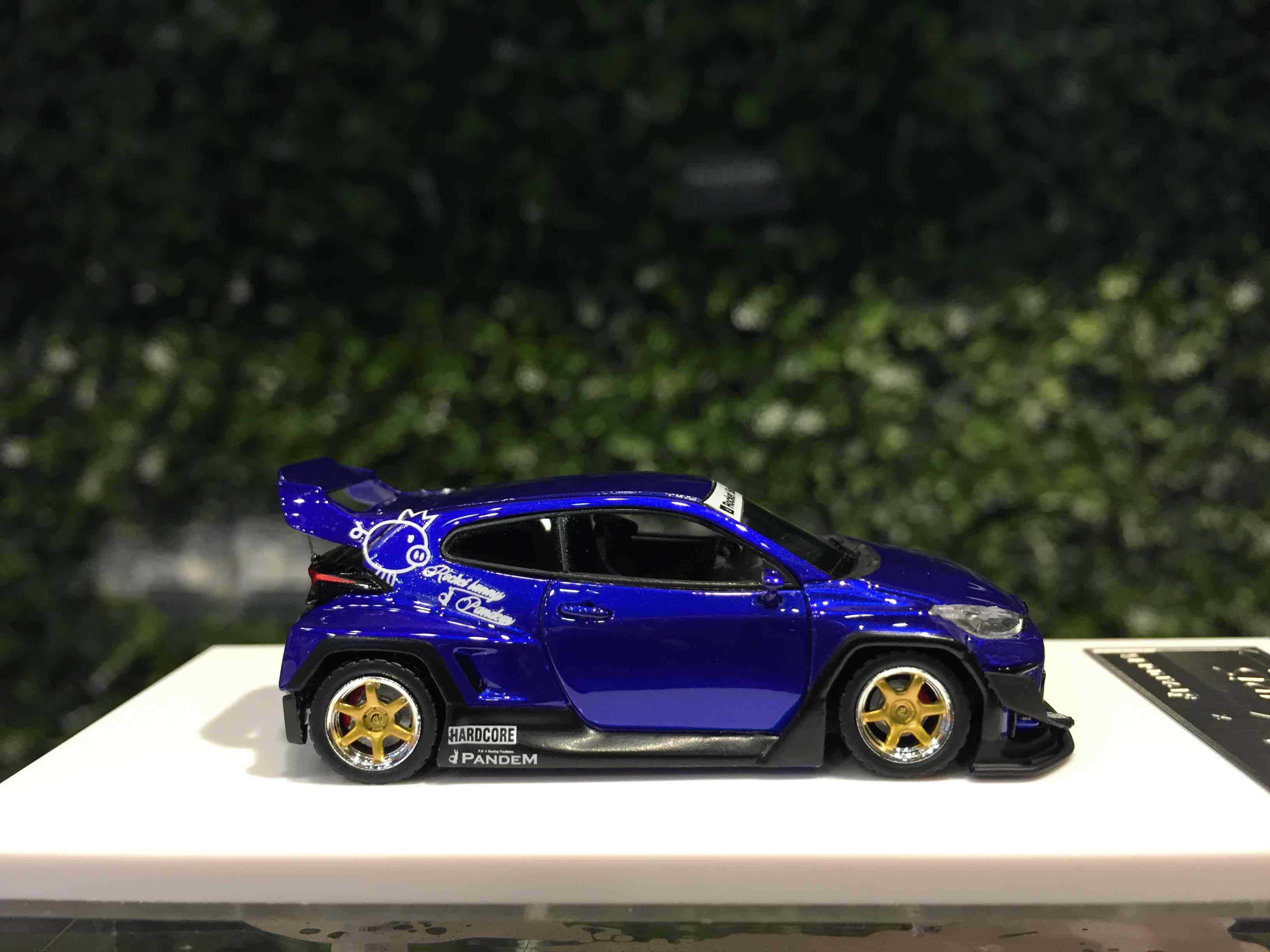 1/64 FuelMe Pandem Toyota GR Yaris Blue MET FM64008PG07【MGM】