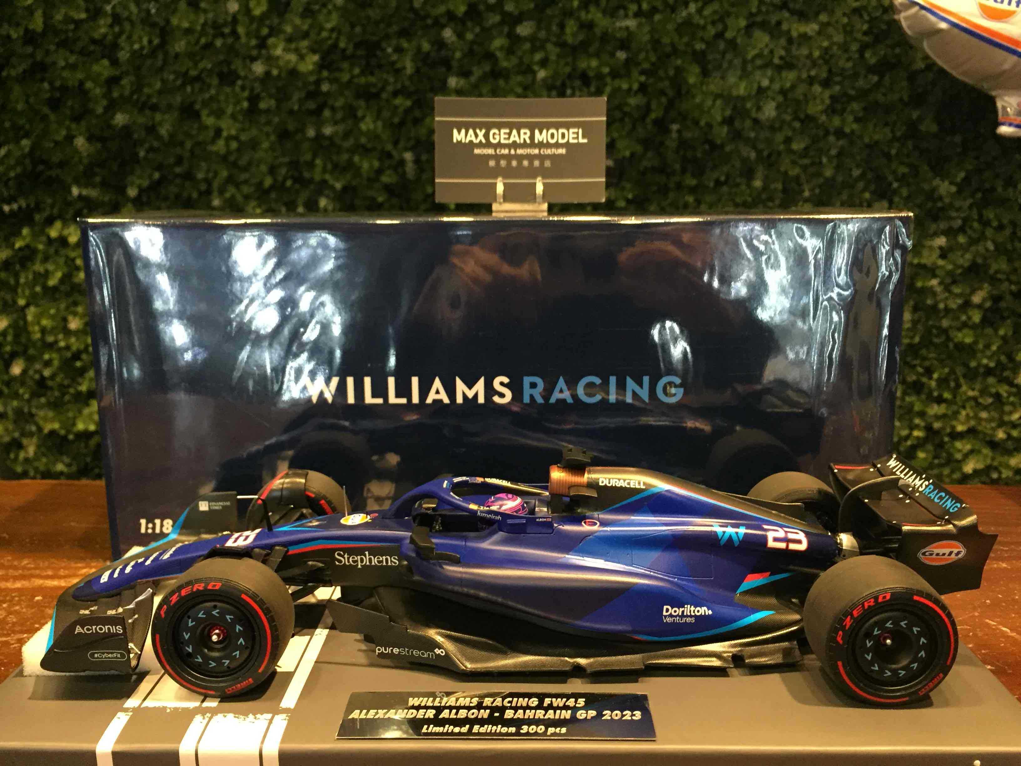 1/18 Minichamps Williams F1 FW45 Alex Albon 117230123【MGM】