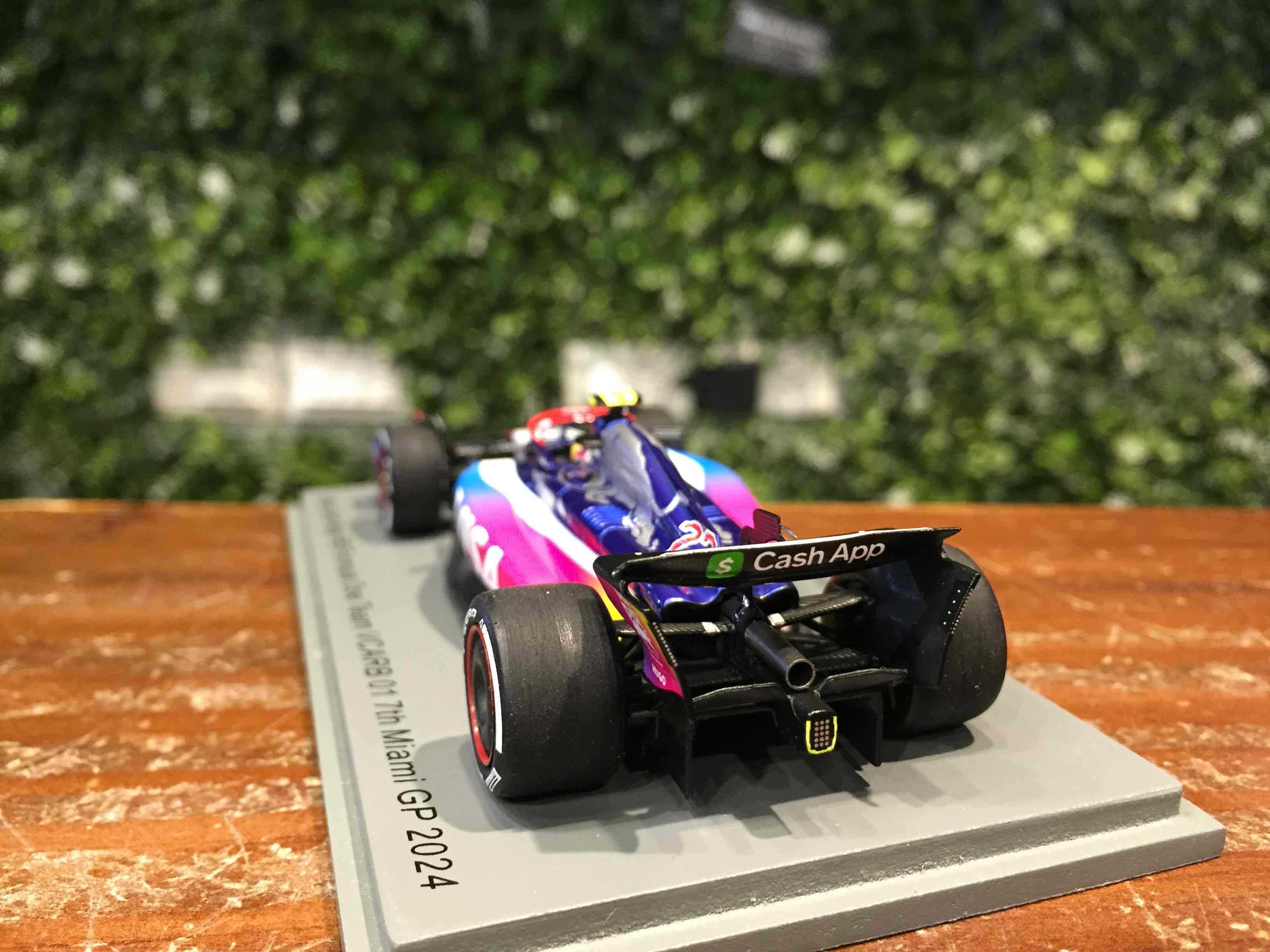 1/43 Spark Visa VCARB 01 Yuki Tsunoda 7th Miami S9534【MGM】