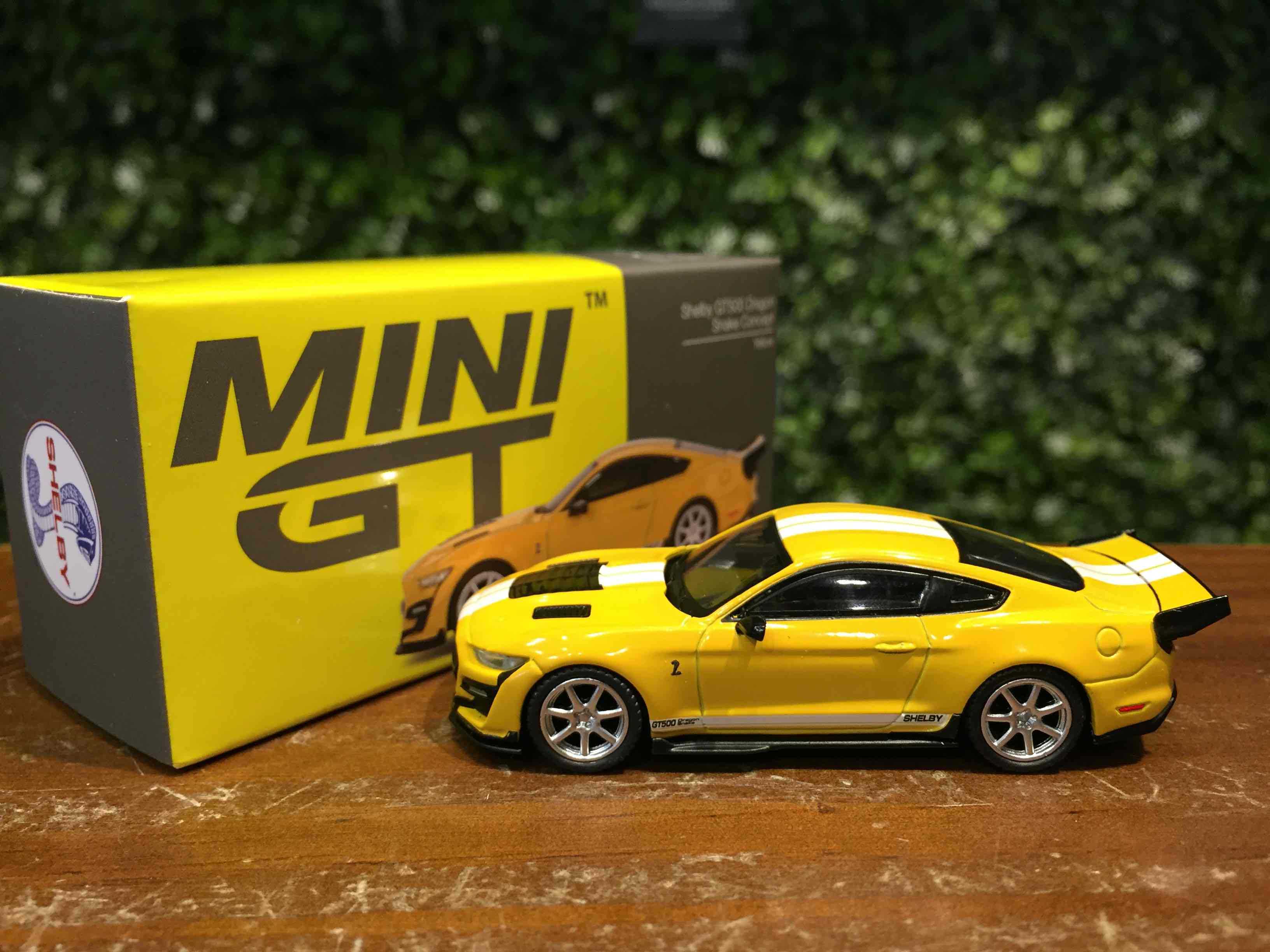 1/64 MiniGT Shelby GT500 Mustang Yellow MGT00535L【MGM】