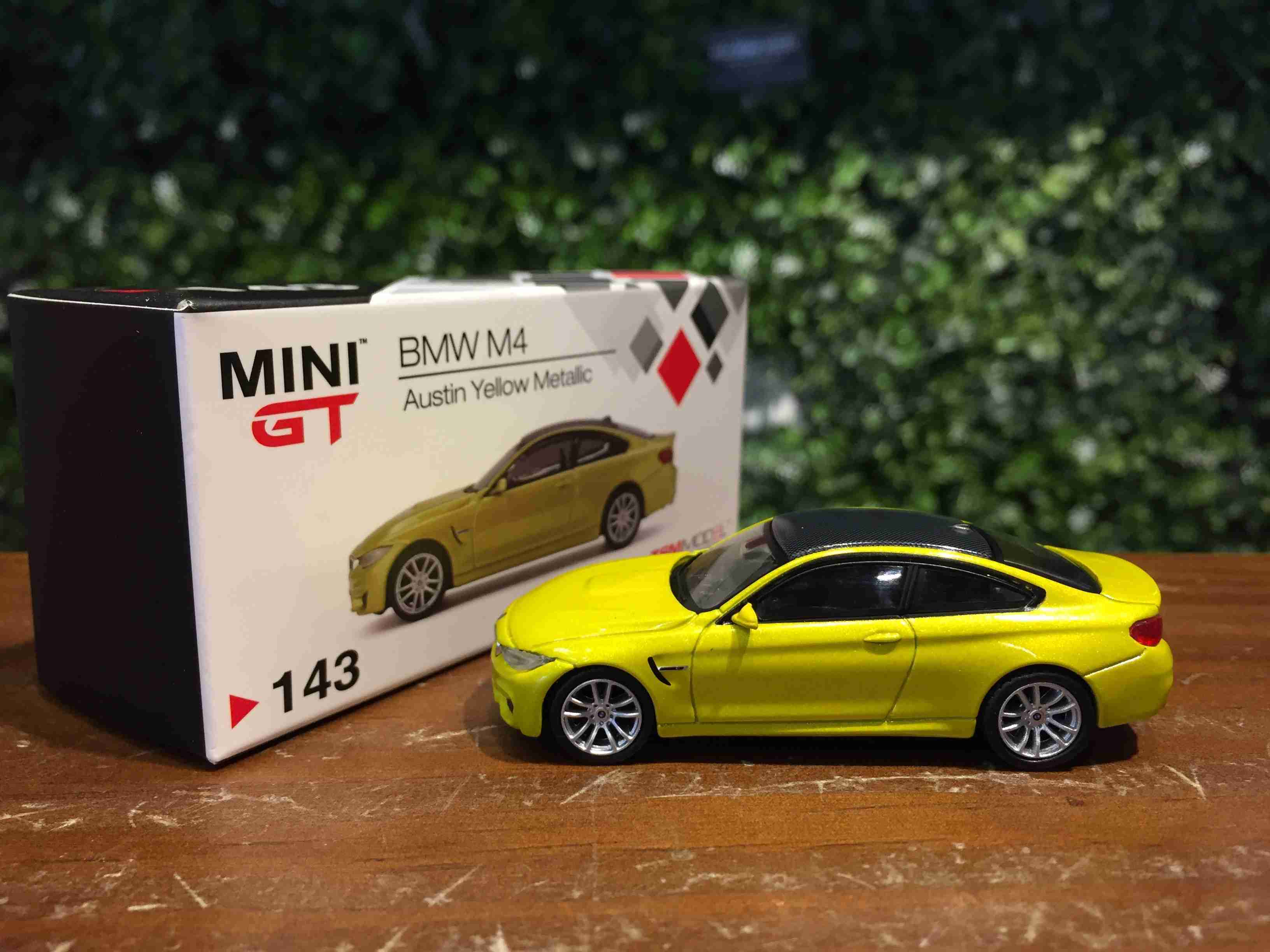 1/64 MiniGT BMW M4 (F82) Austin Yellow MET MGT00143L【MGM】