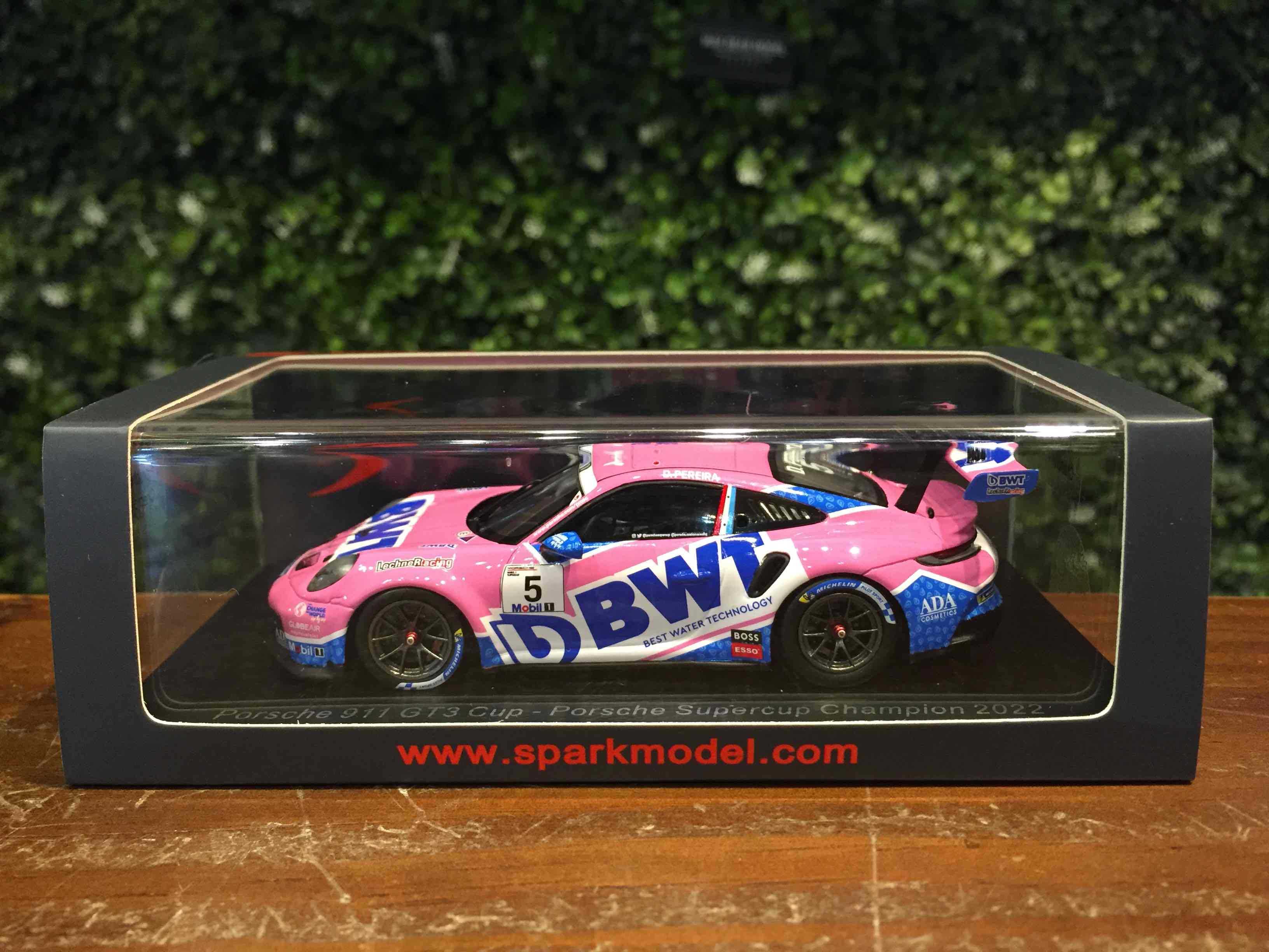 1/43 Spark Porsche 911 GT3 Cup #5 BWT 2022 S5232【MGM】