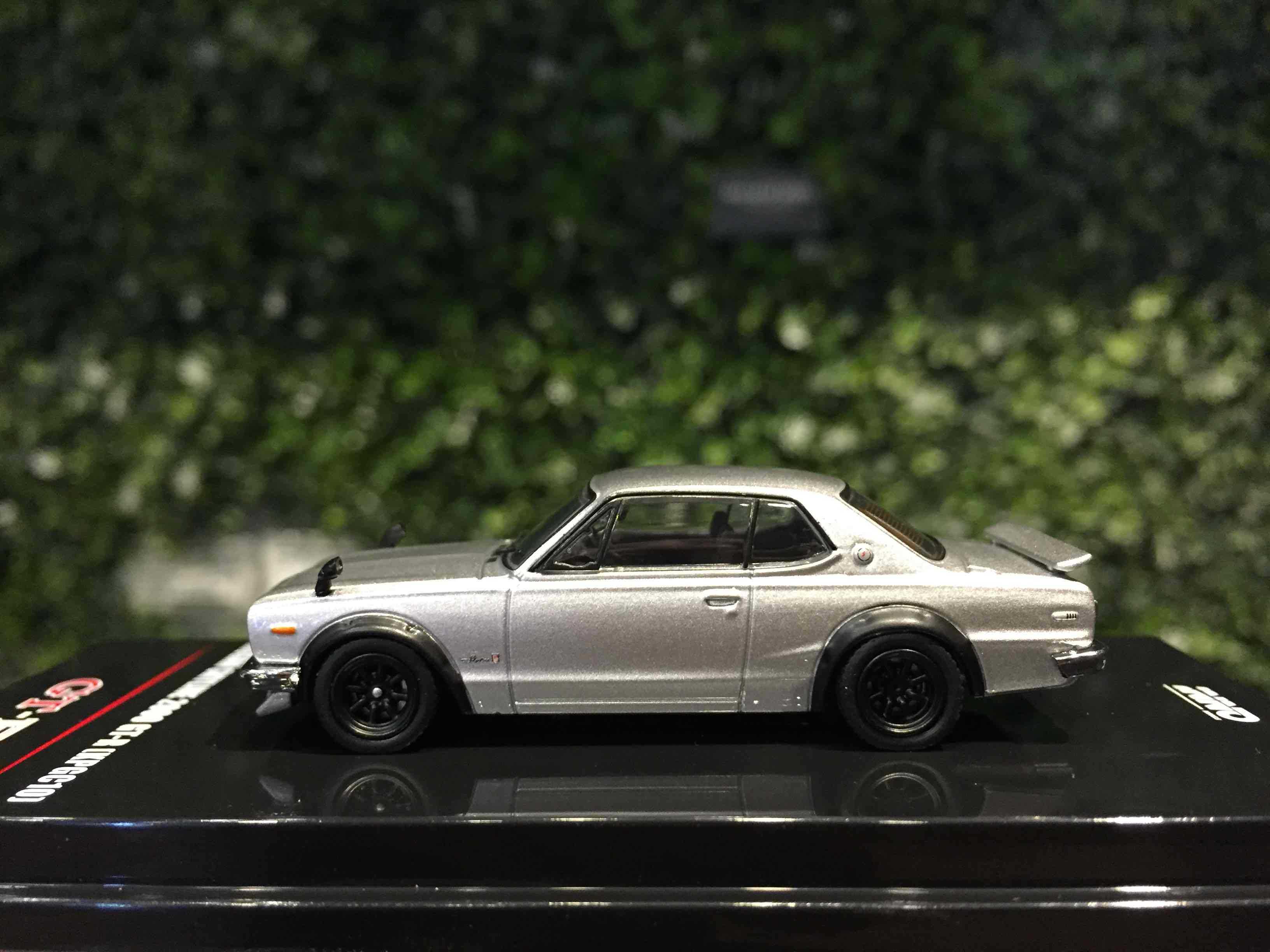 1/64 Inno Nissan Skyline GT-R (KPGC10) IN64KPGC10SIL【MGM】