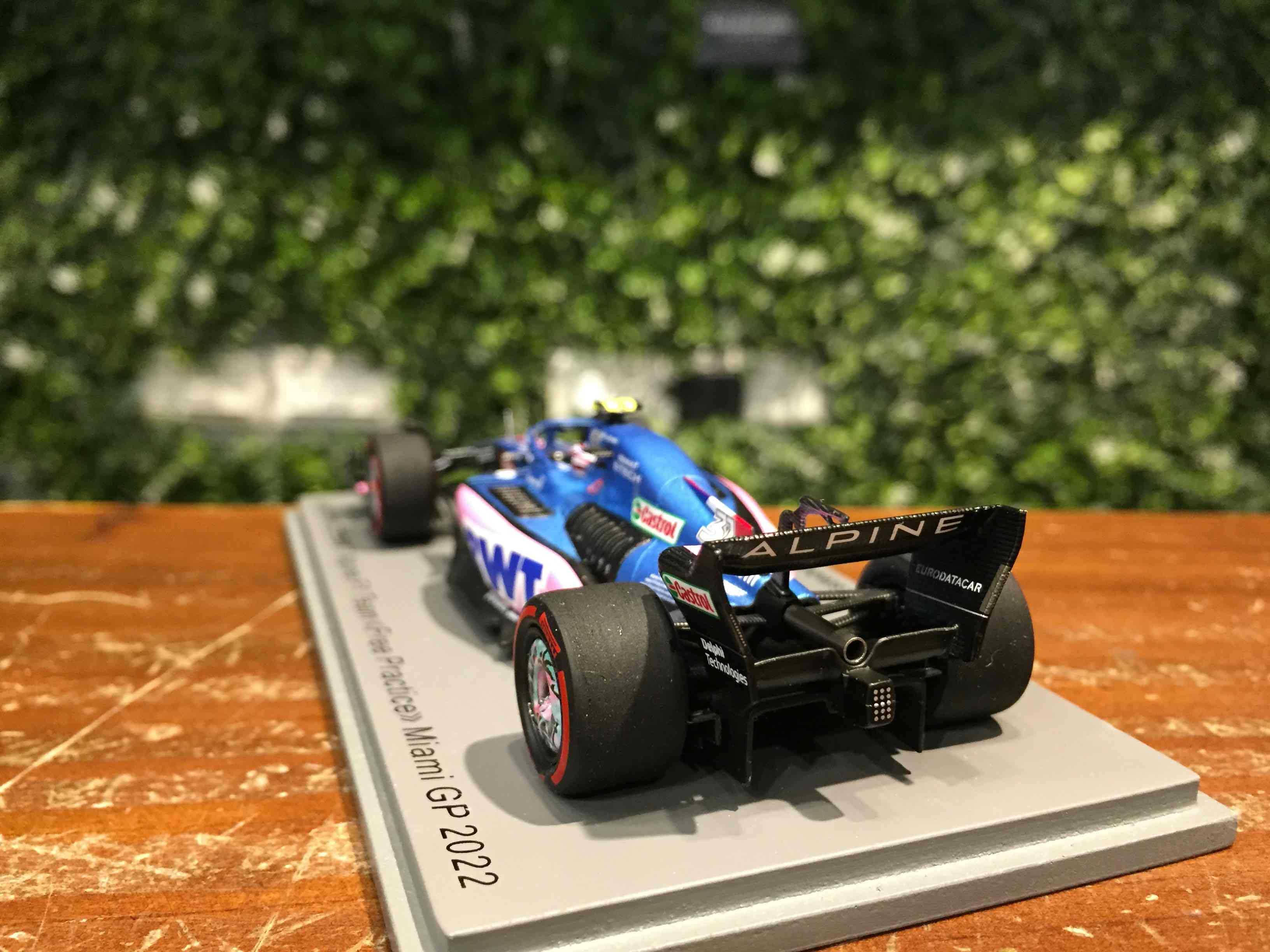 1/43 Spark Alpine A522 Esteban Ocon Miami GP 2022 S8521【MGM】