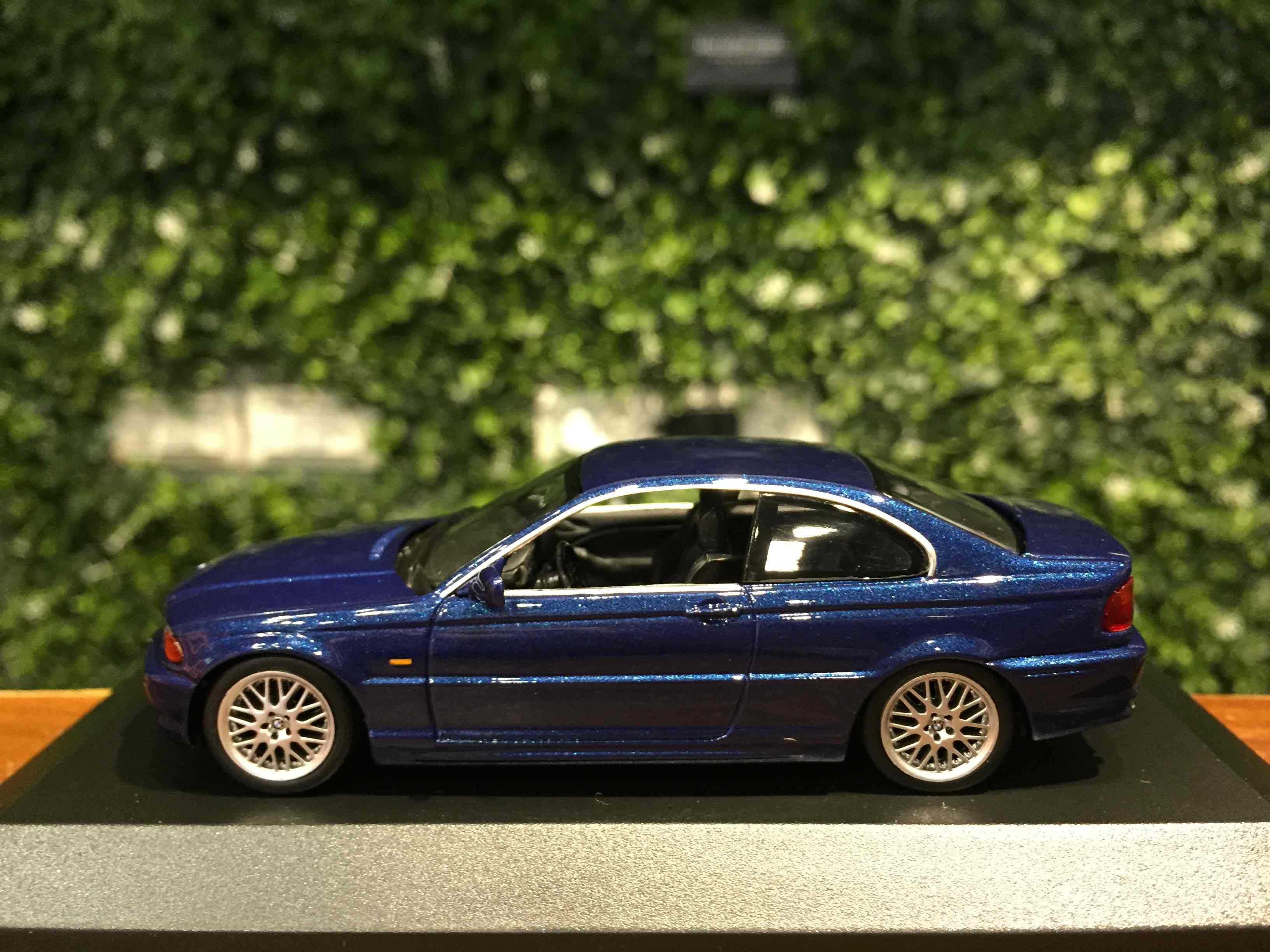 1/43 Minichamps BMW 3-Series (E46) 1999 Blue 940028321【MGM】