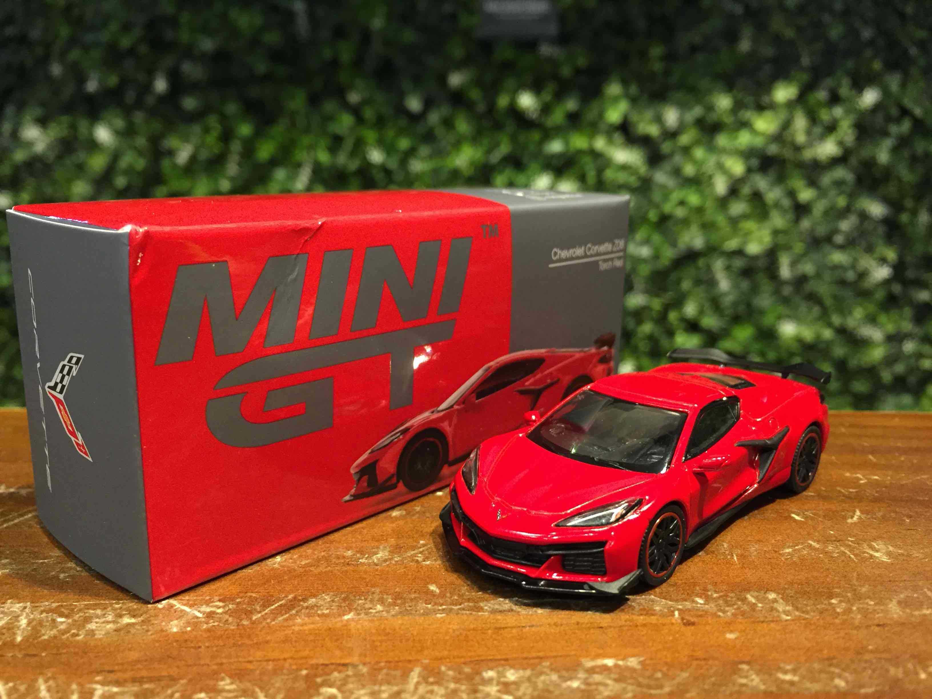 1/64 MiniGT Chevrolet Corvette Z06 2023 Red MGT00477L【MGM】