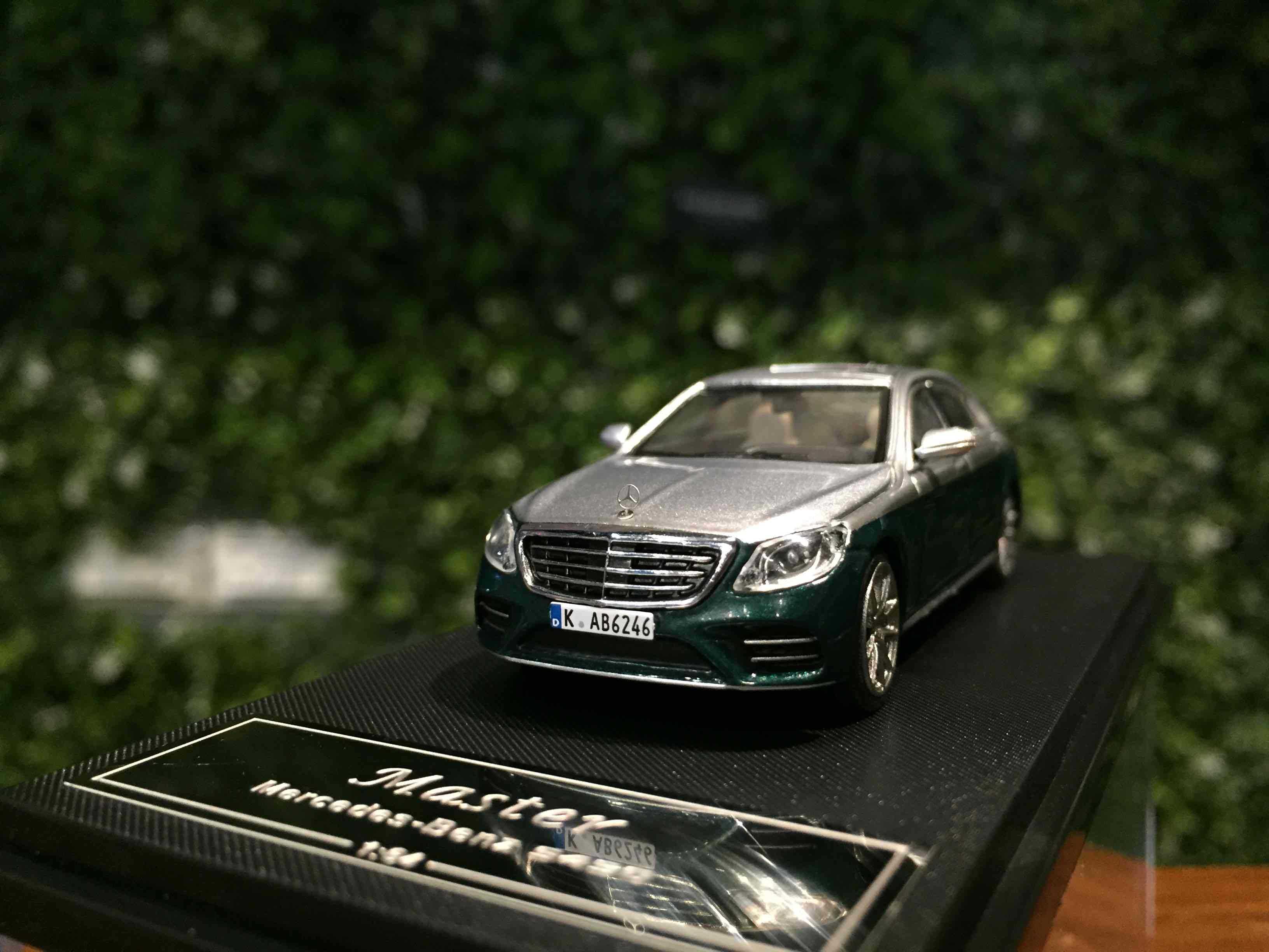 1/64 Master Mercedes-Benz S-Class S450 (W222) SilverGreen【MG