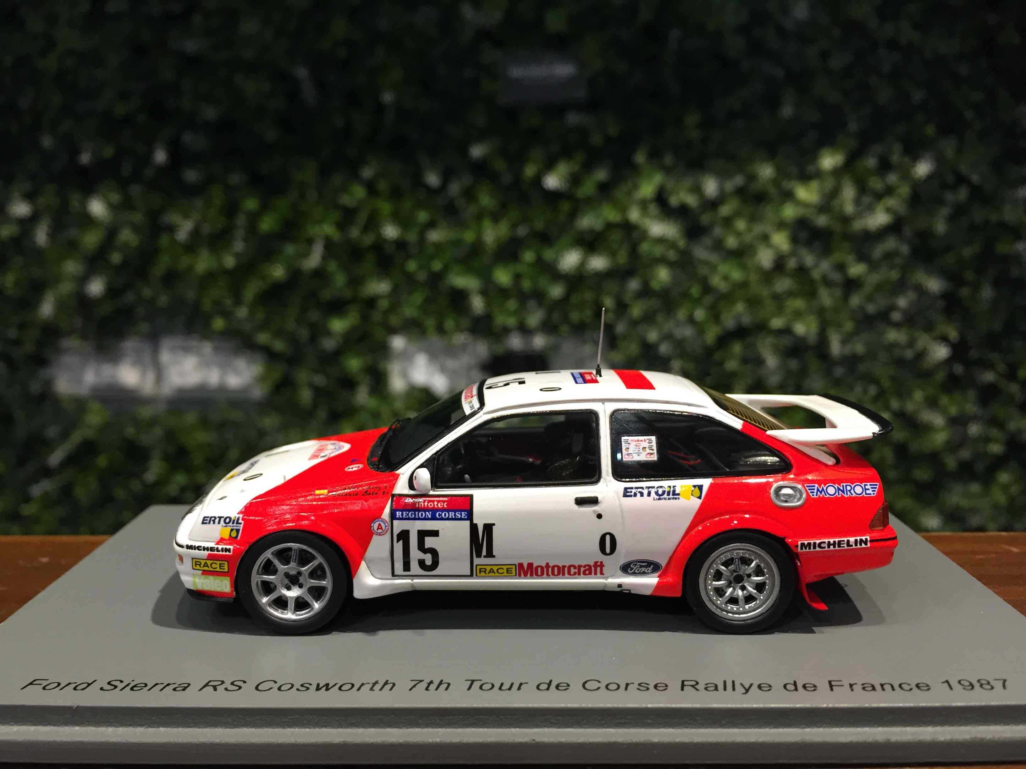 1/43 Spark Ford Sierra RS Cosworth #15 Rally S8705【MGM】