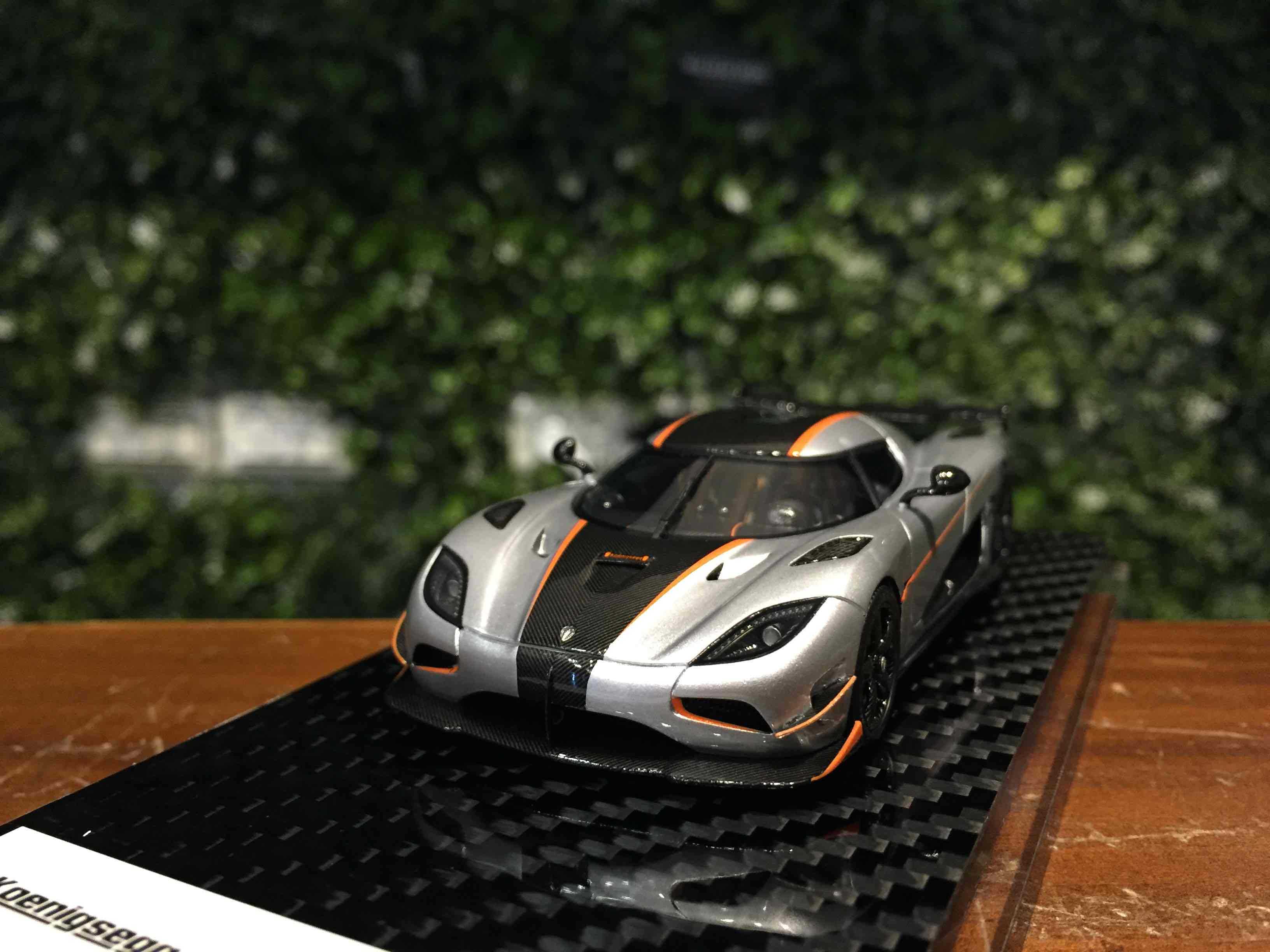 1/43 Gryning Koenigsegg Agera RS Silver/Carbon GD002B【MGM】