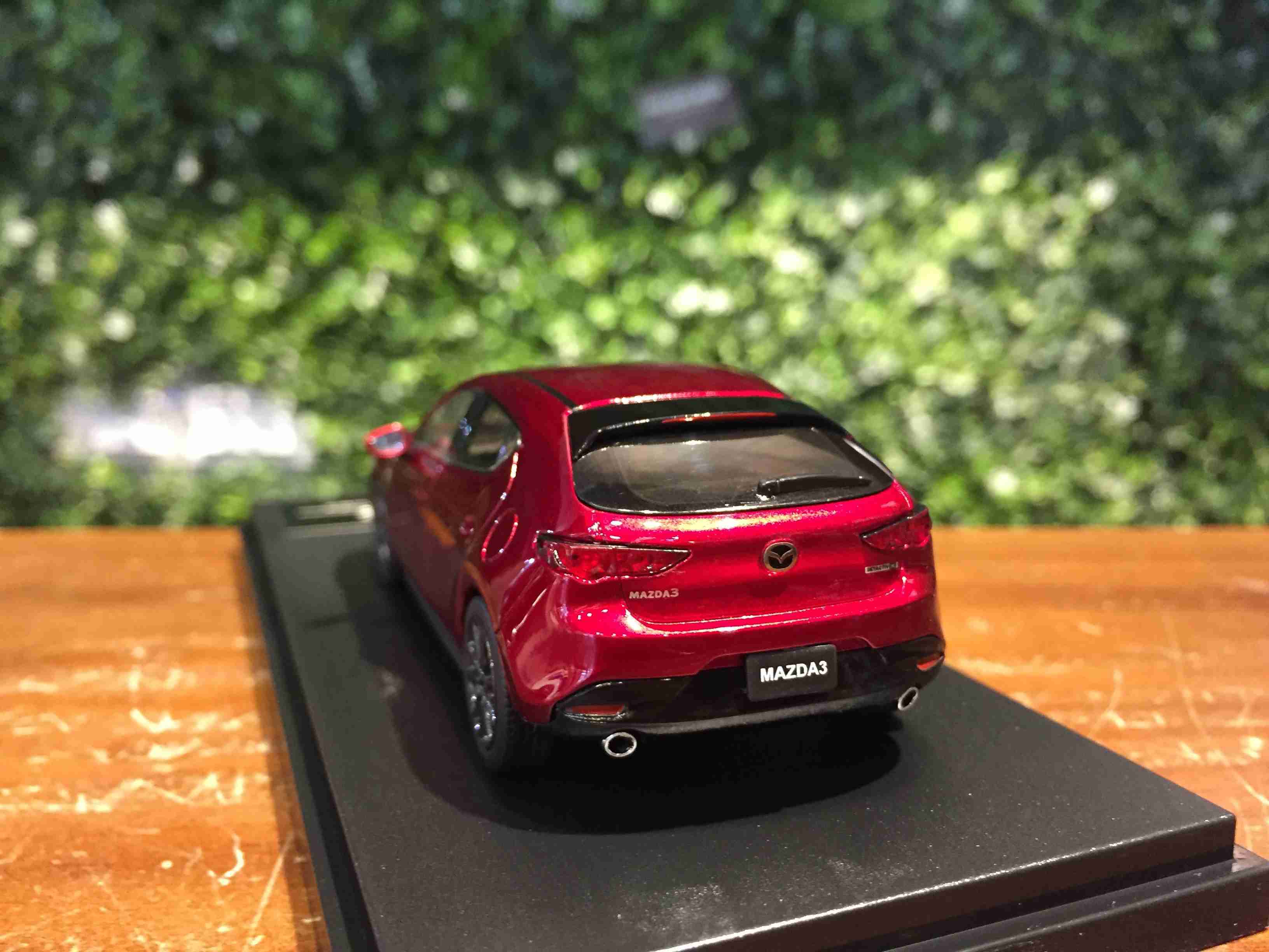 1/43 Hi-Story Mazda 3 Fastback 2019 Red HS258RE【MGM】