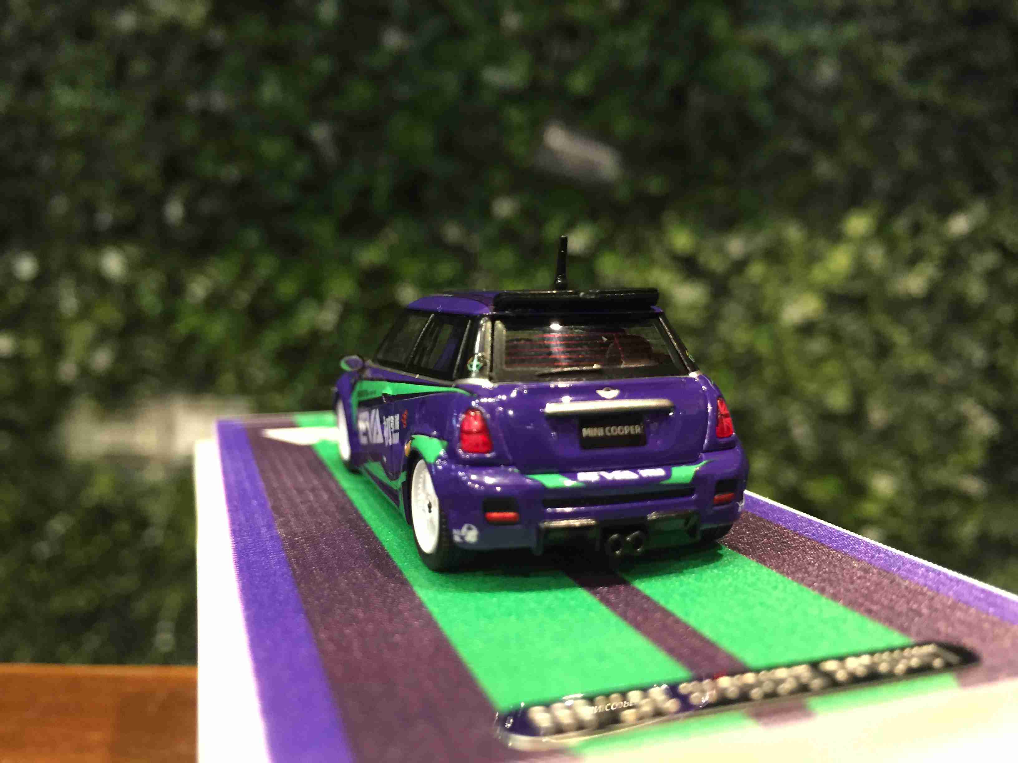1/64 TimeModel Mini Cooper EVA Purple TM643637【MGM】