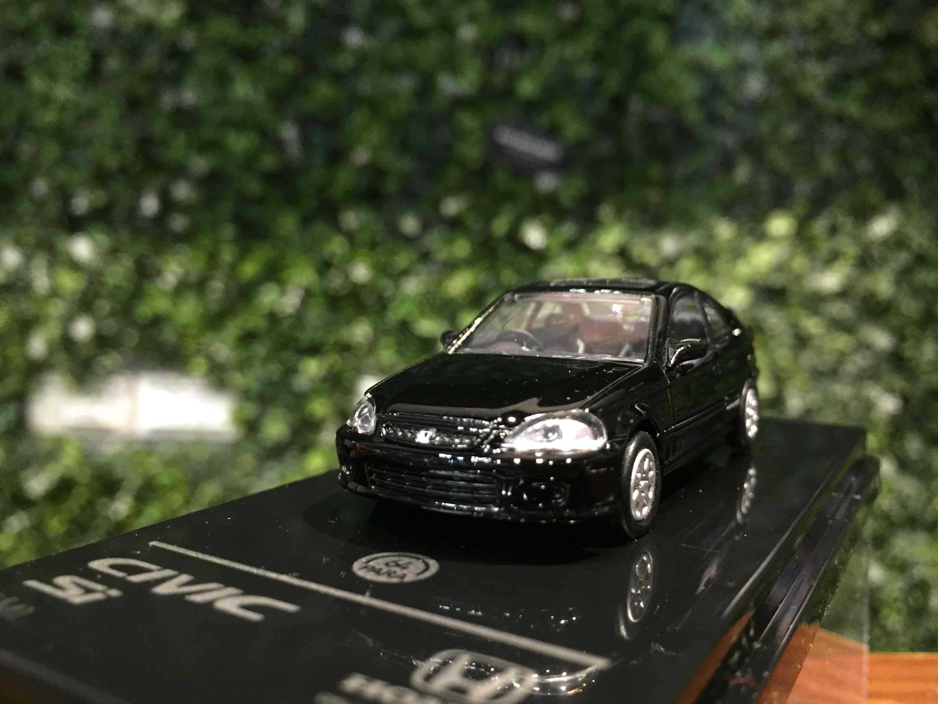 1/64 Paragon Honda Civic Si EM1 1999 Black PA65623【MGM】