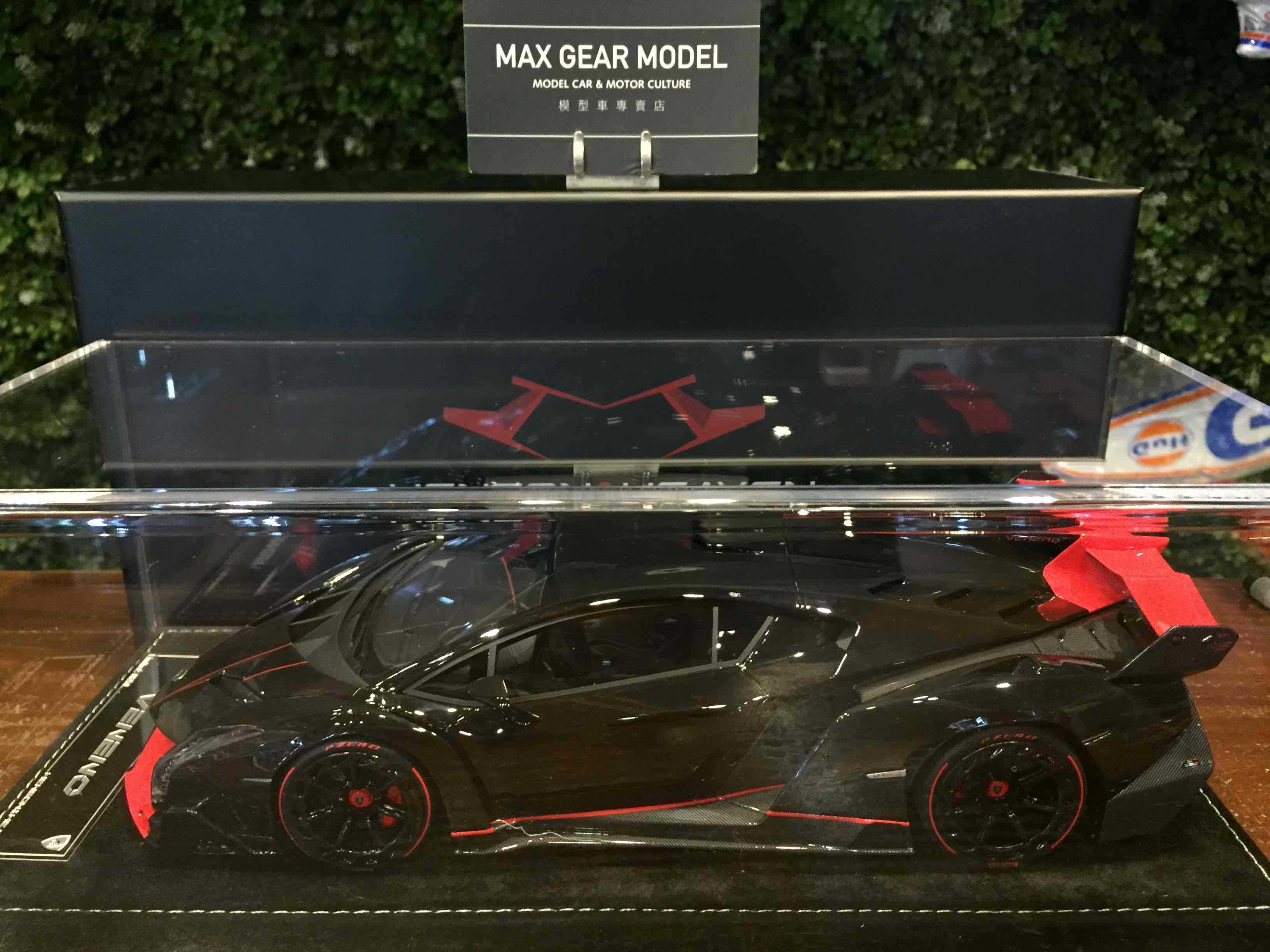 1/18 HH Model Lamborghini Veneno Black HHJL231009L【MGM】