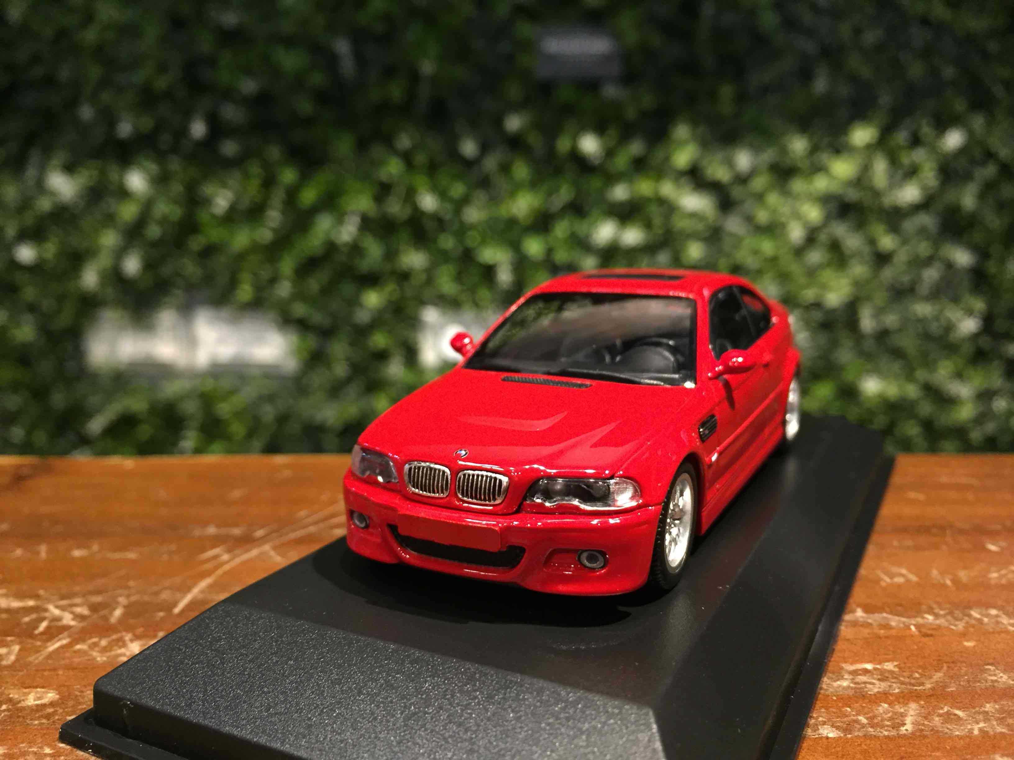 1/43 Minichamps BMW M3 (E46) Coupe 2001 Red 940020020【MGM】