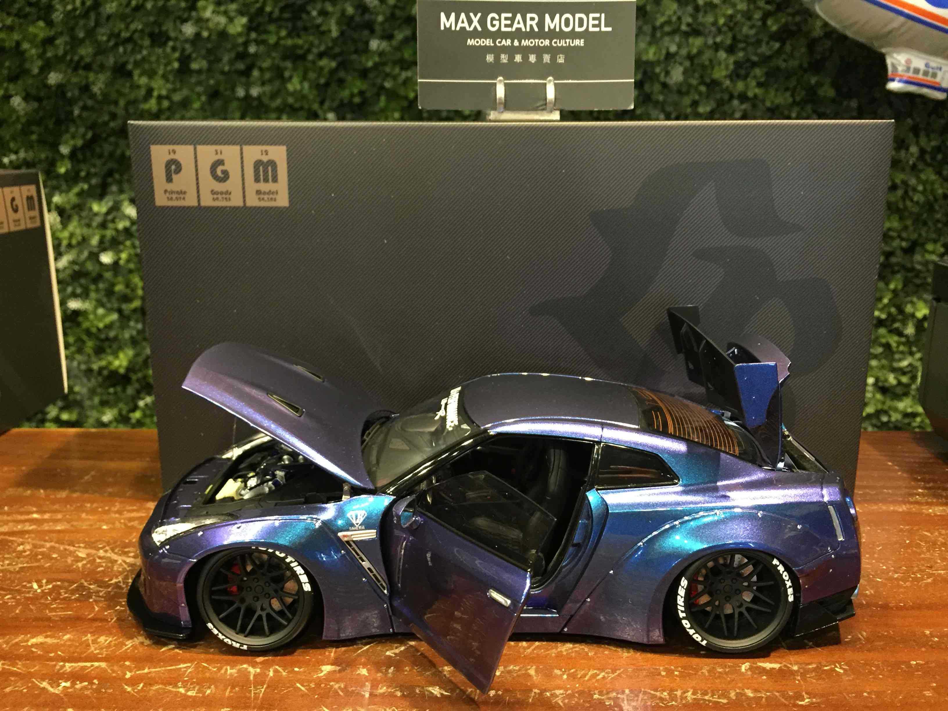 1/18 PGM LBWK Nissan GT-R (R35) Chameleon PGM180102【MGM】