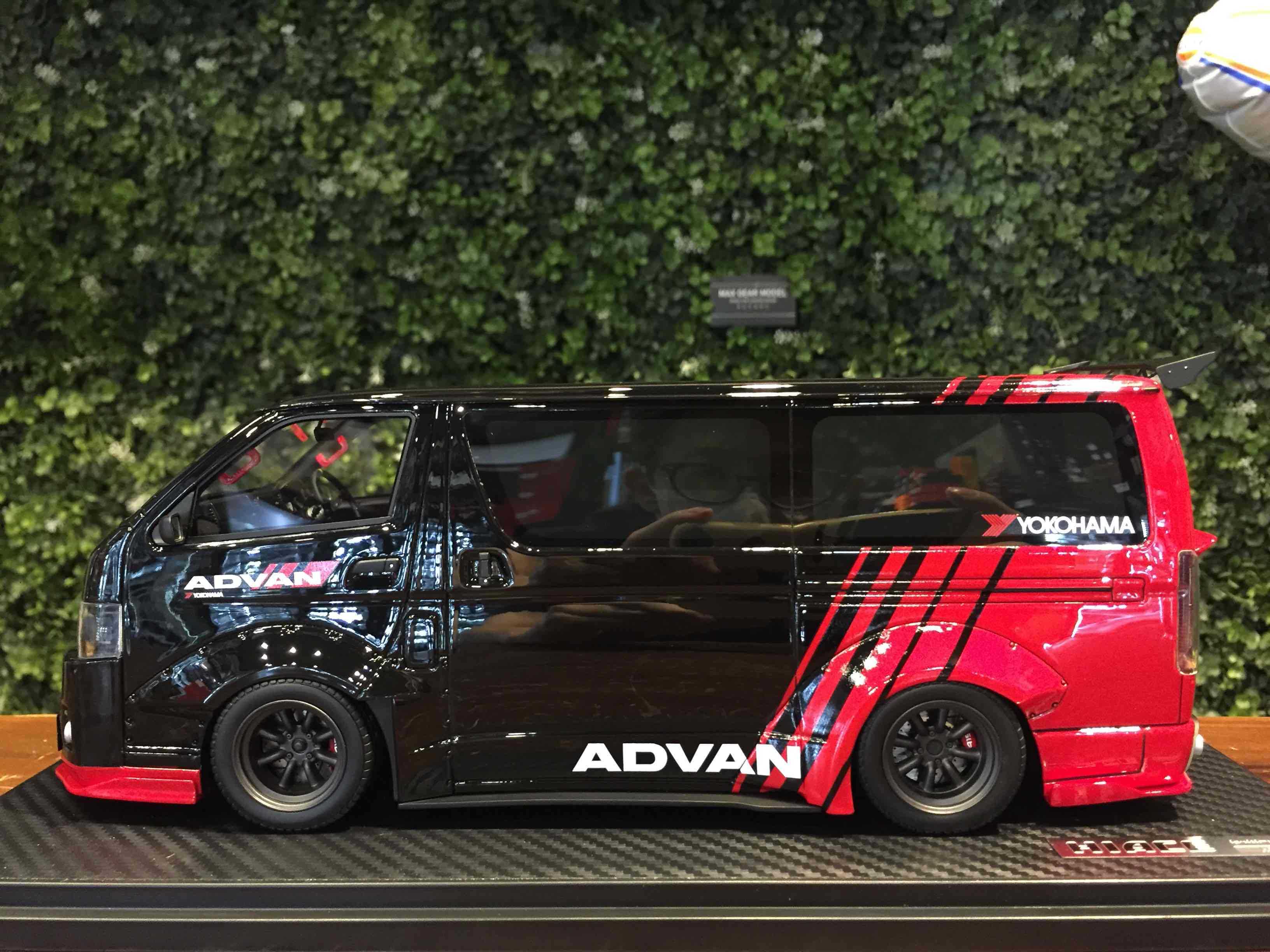 1/18 Ignition T･S･D WORKS Hiace Advan IG2805【MGM】