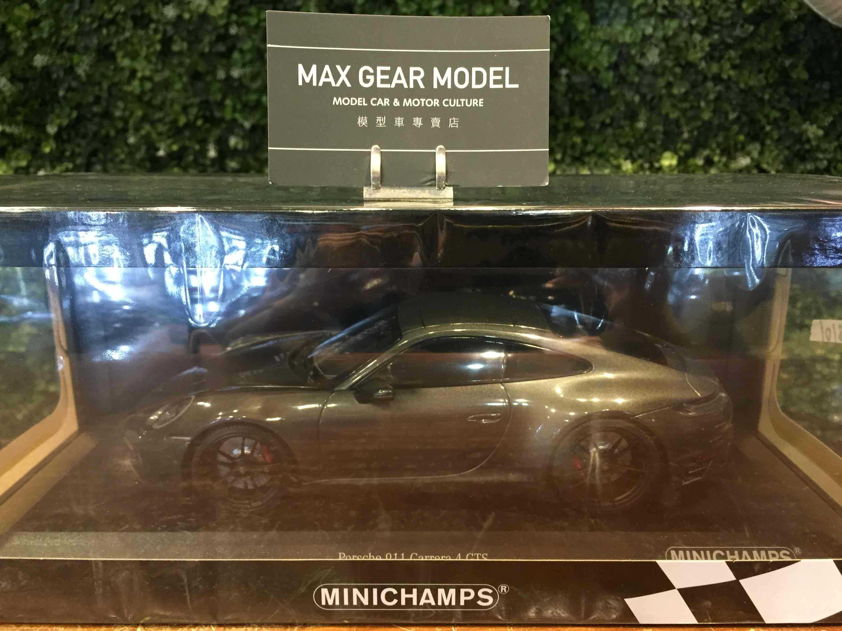 1/18 Minichamps Porsche 911 (992) Carrera GTS 155063101【MGM】