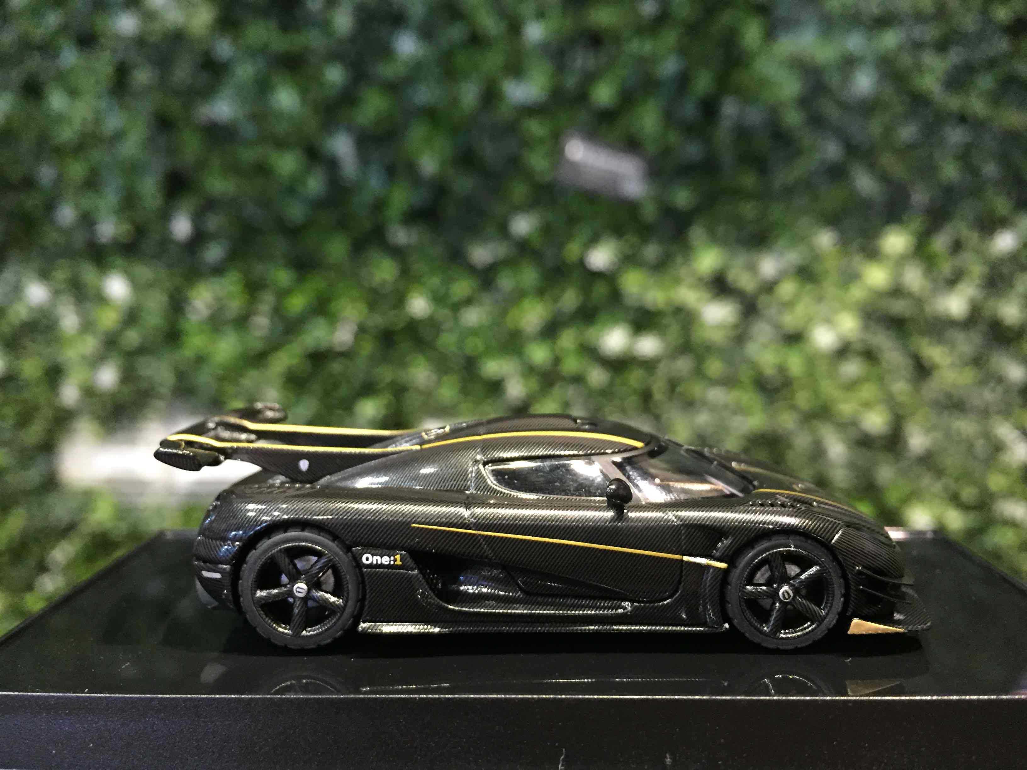 1/64 AUTOart Koenigsegg One 1 Carbon 20043【MGM】