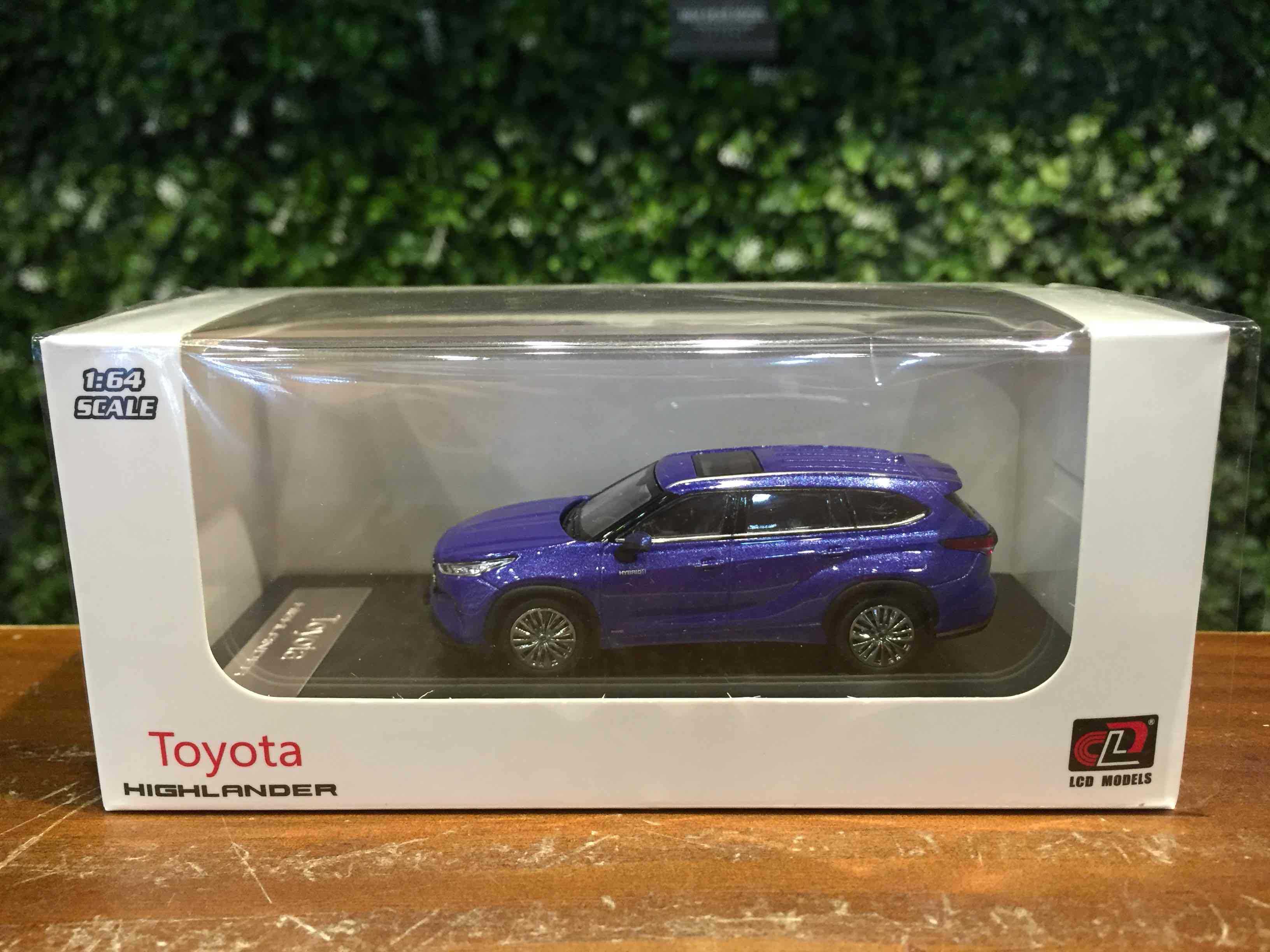 1/64 LCD Models Toyota Highlander Blue LCD64019BU【MGM】