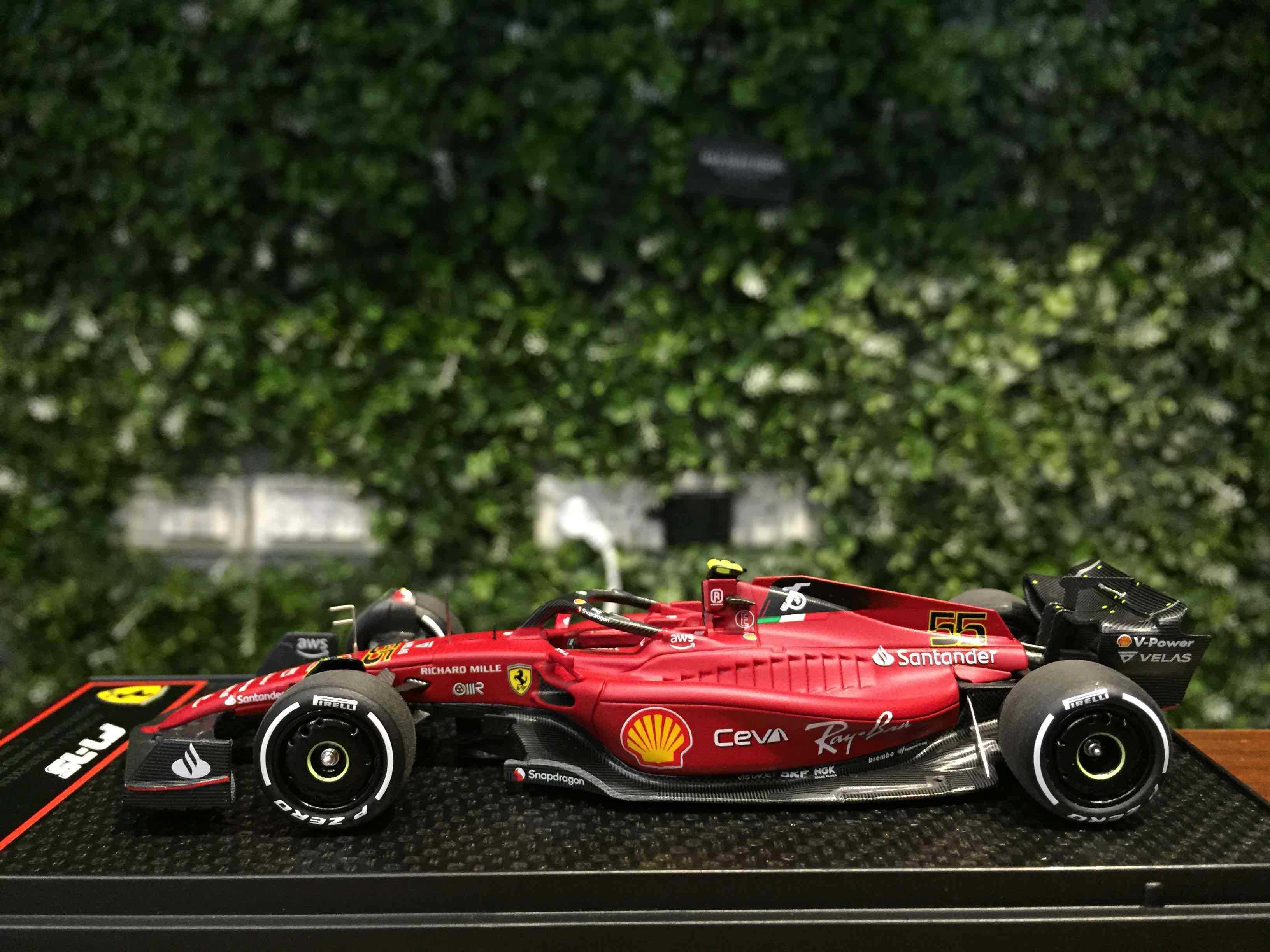 1/43 BBR Ferrari F1-75 CarloSainz AustralianGP BBRC278B【MGM】