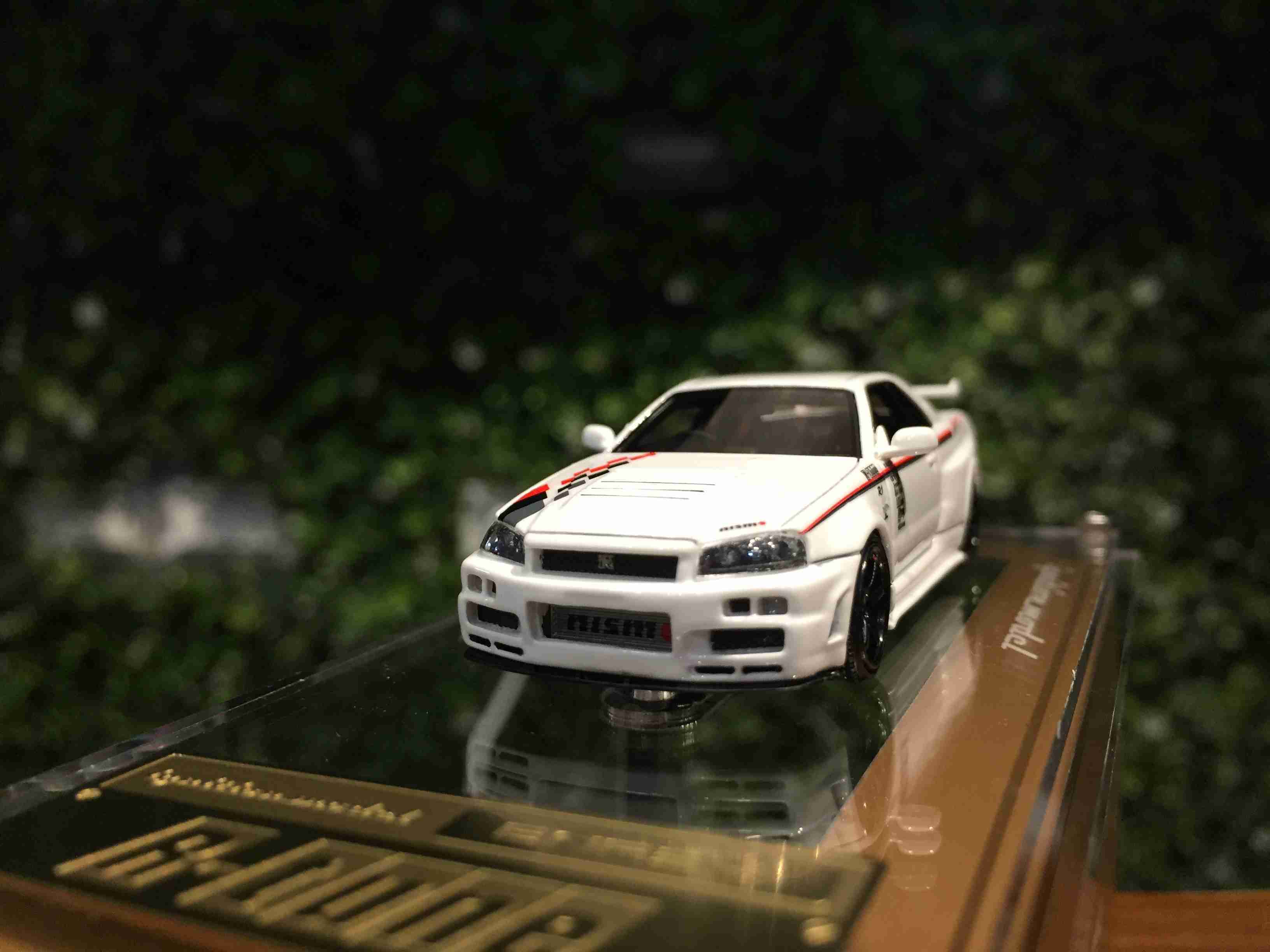 1/64 Ignition Model Nismo R34 GT-R R-tune White IG2575【MGM】