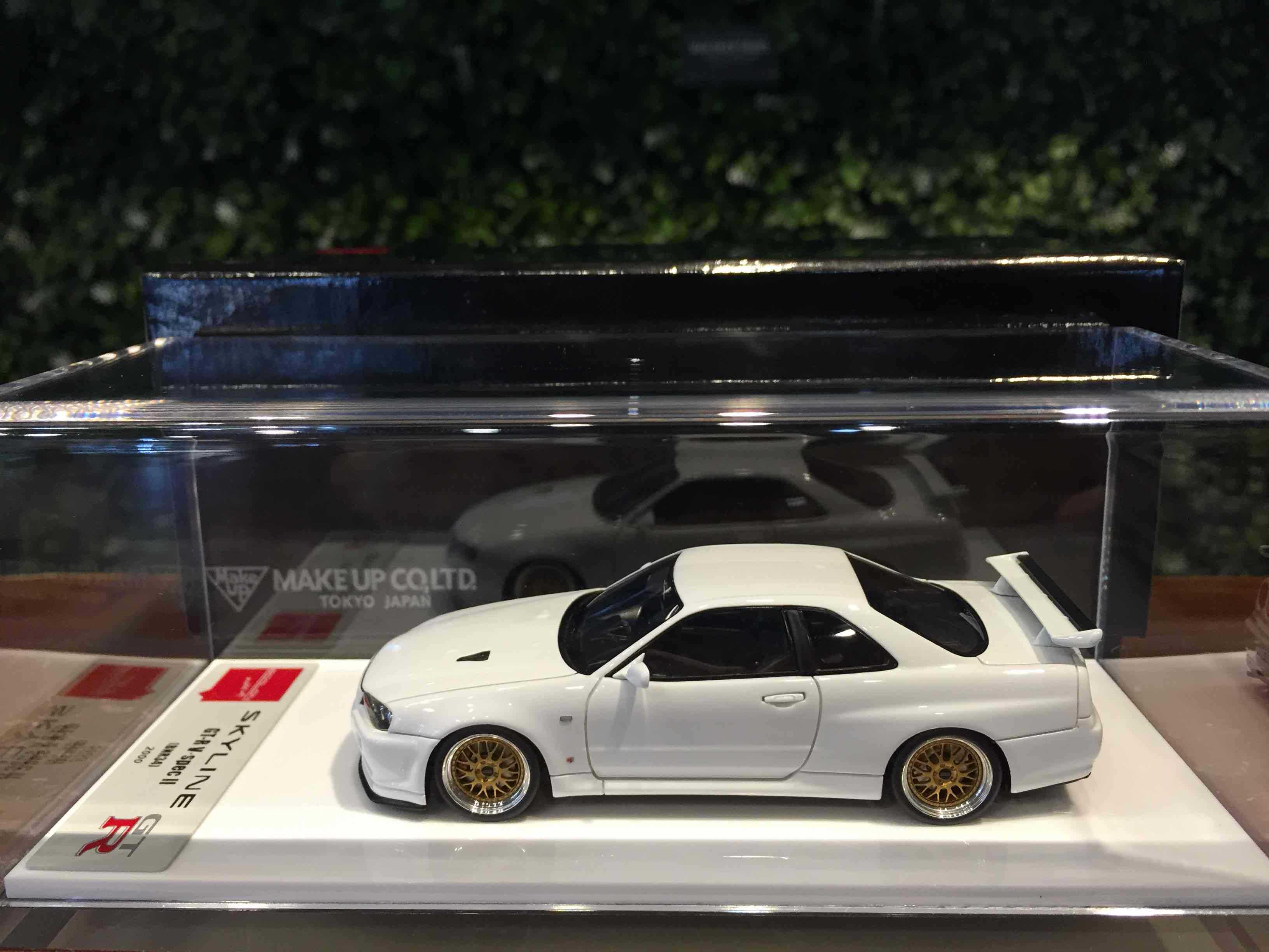 1/43 MakeUp Nissan Skyline GT-R (R34) V-spec II EM509B【MGM】