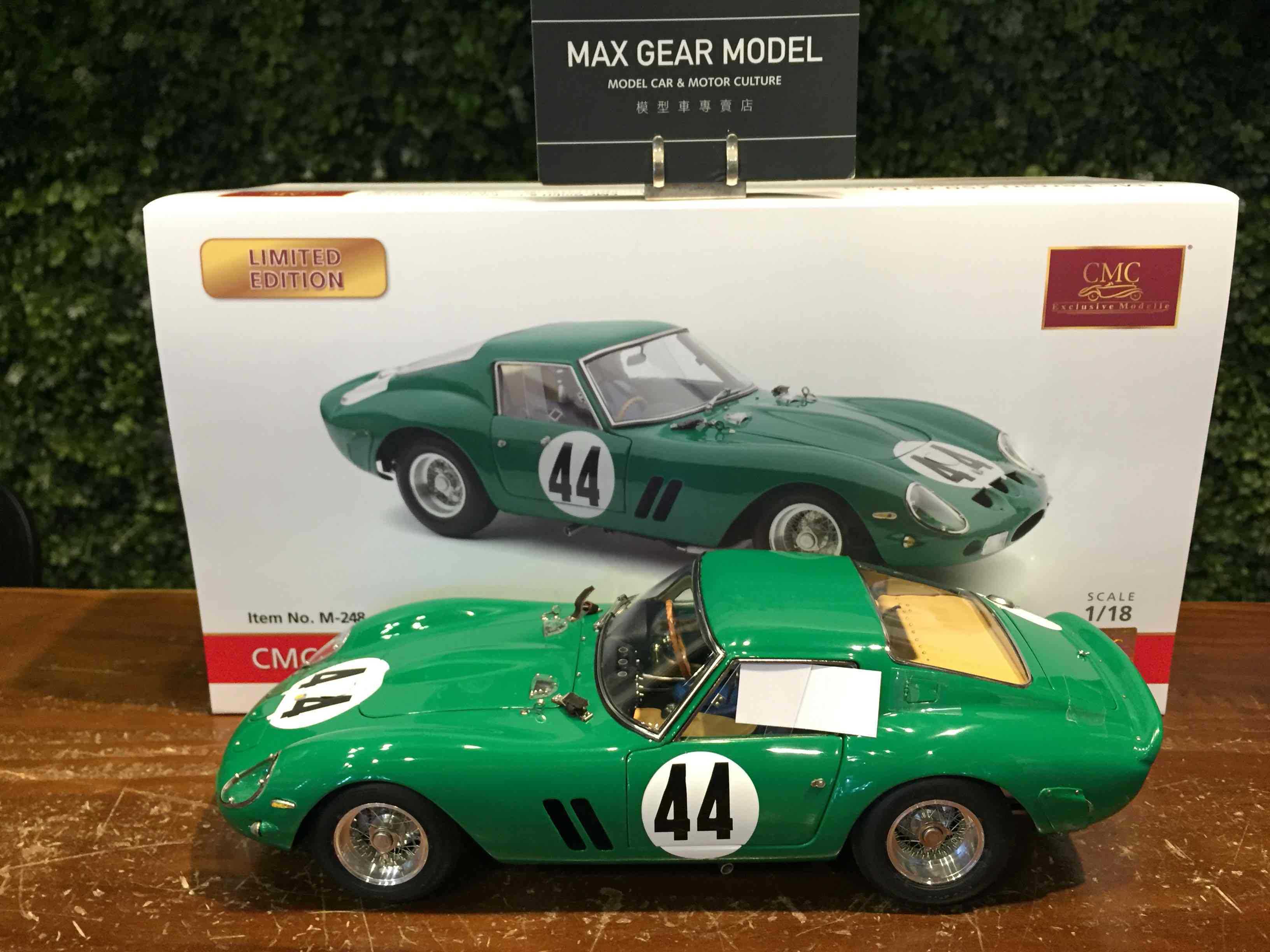 1/18 CMC Ferrari 250 GTO Silverstone #44 1963 M248【MGM】