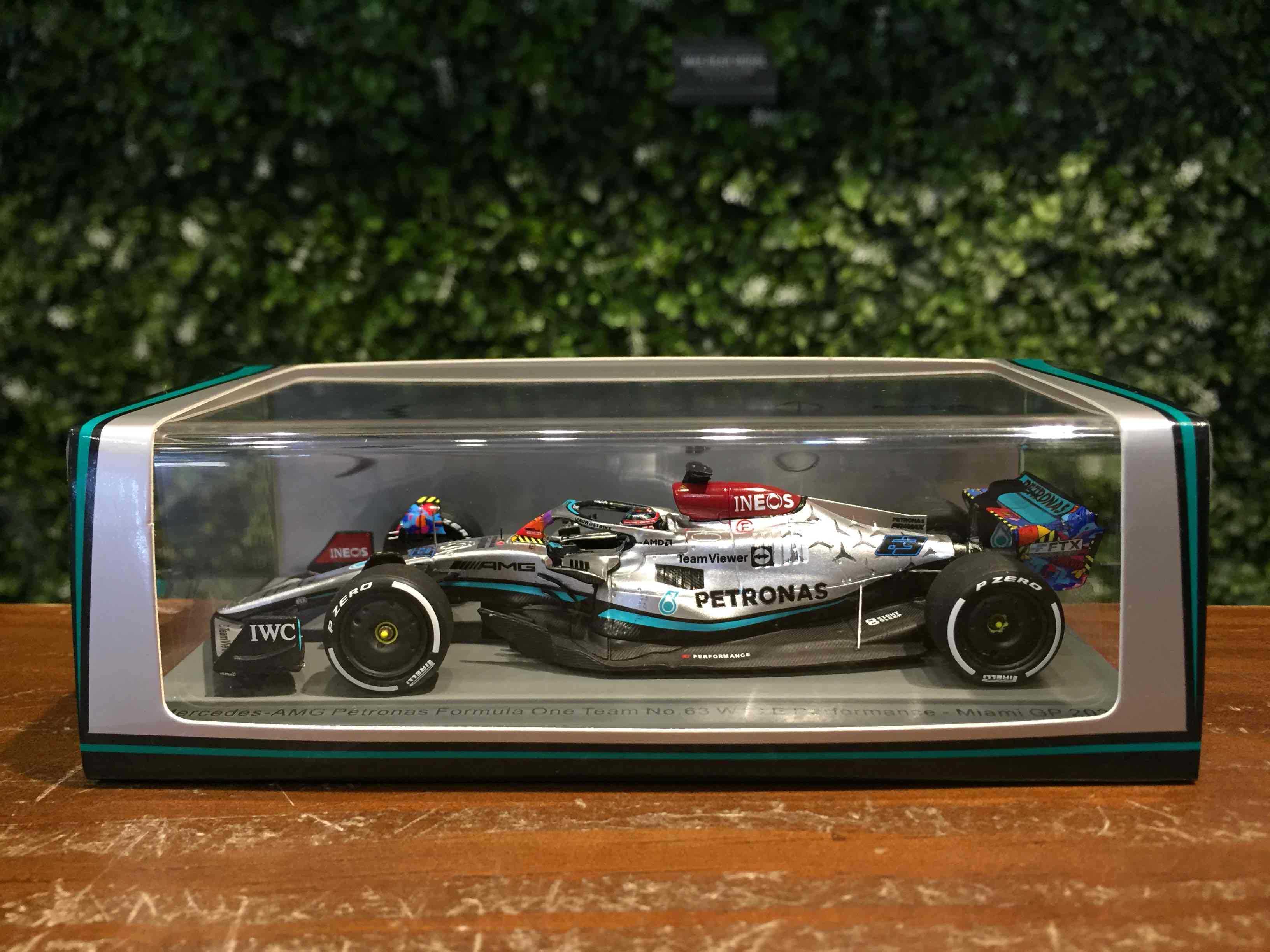 1/43 Spark Mercedes-AMG W13 George Russell 2022 S8537【MGM】