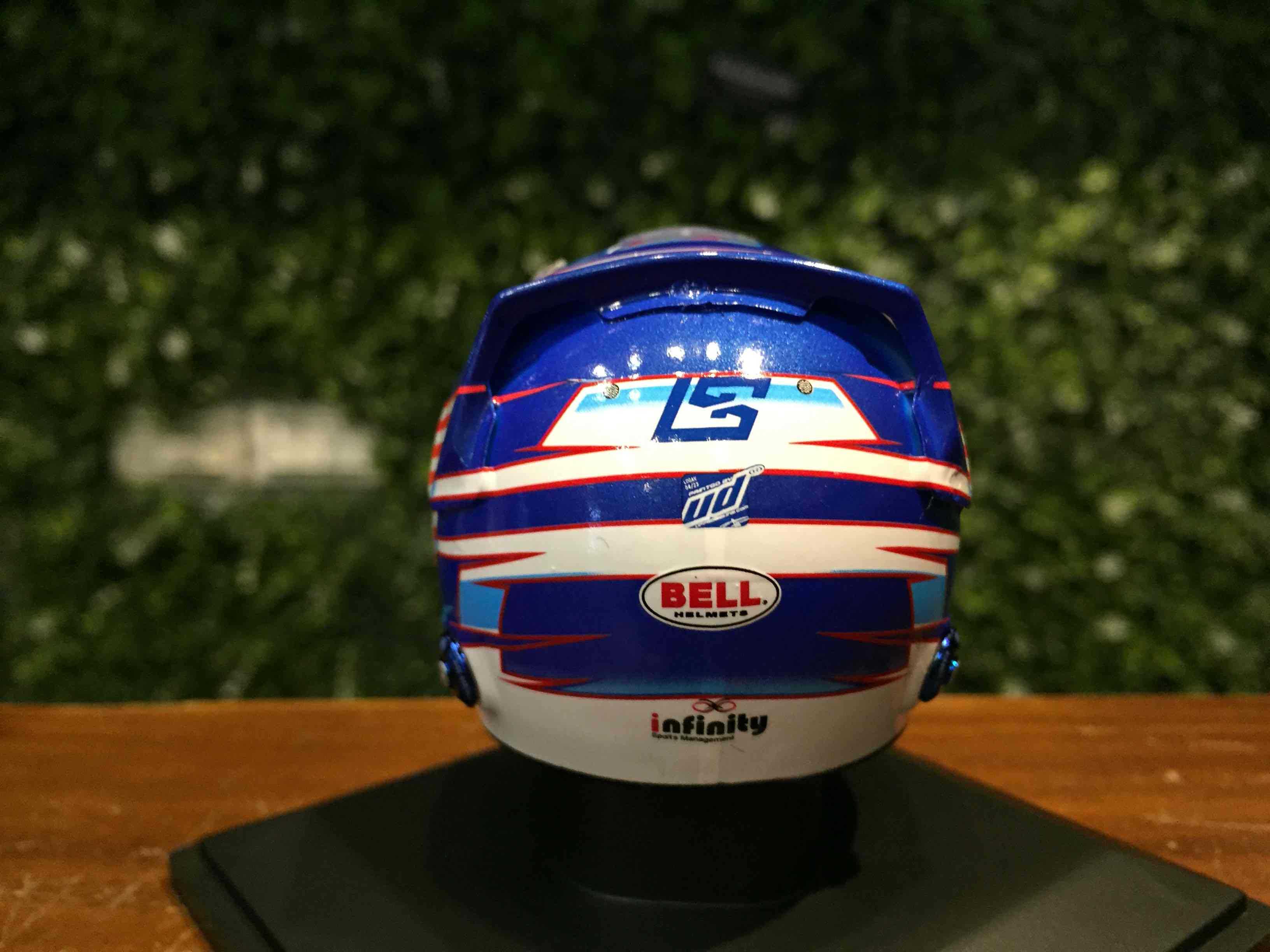 1/5 Spark Logan Sargeant Williams 2023 Helmet 5HF112【MGM】