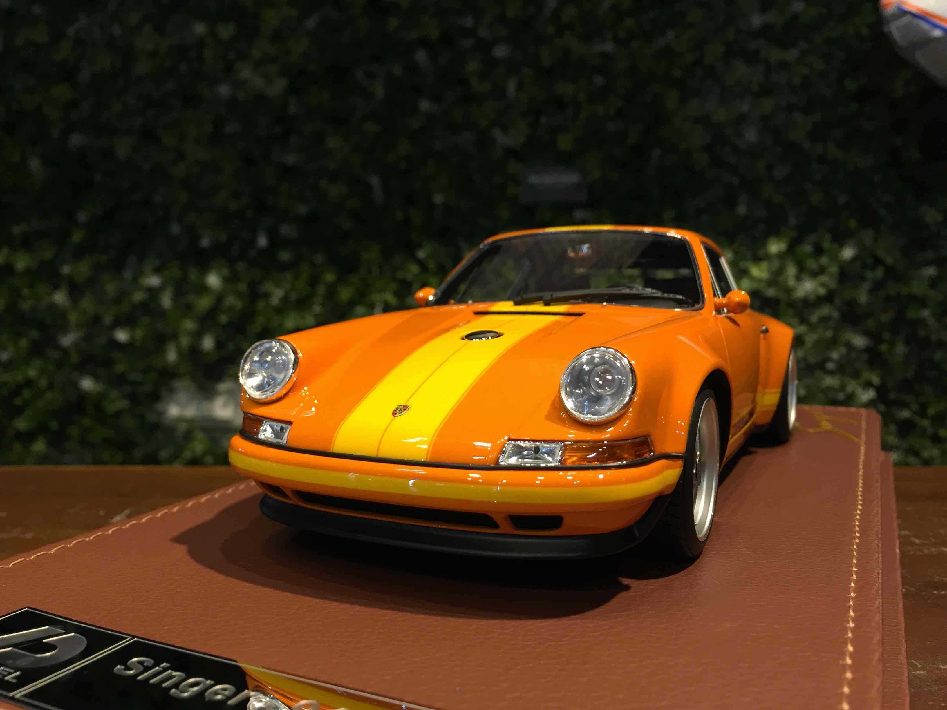 1/18 DelicateModel Singer Porsche 911 (964) Orange【MGM】