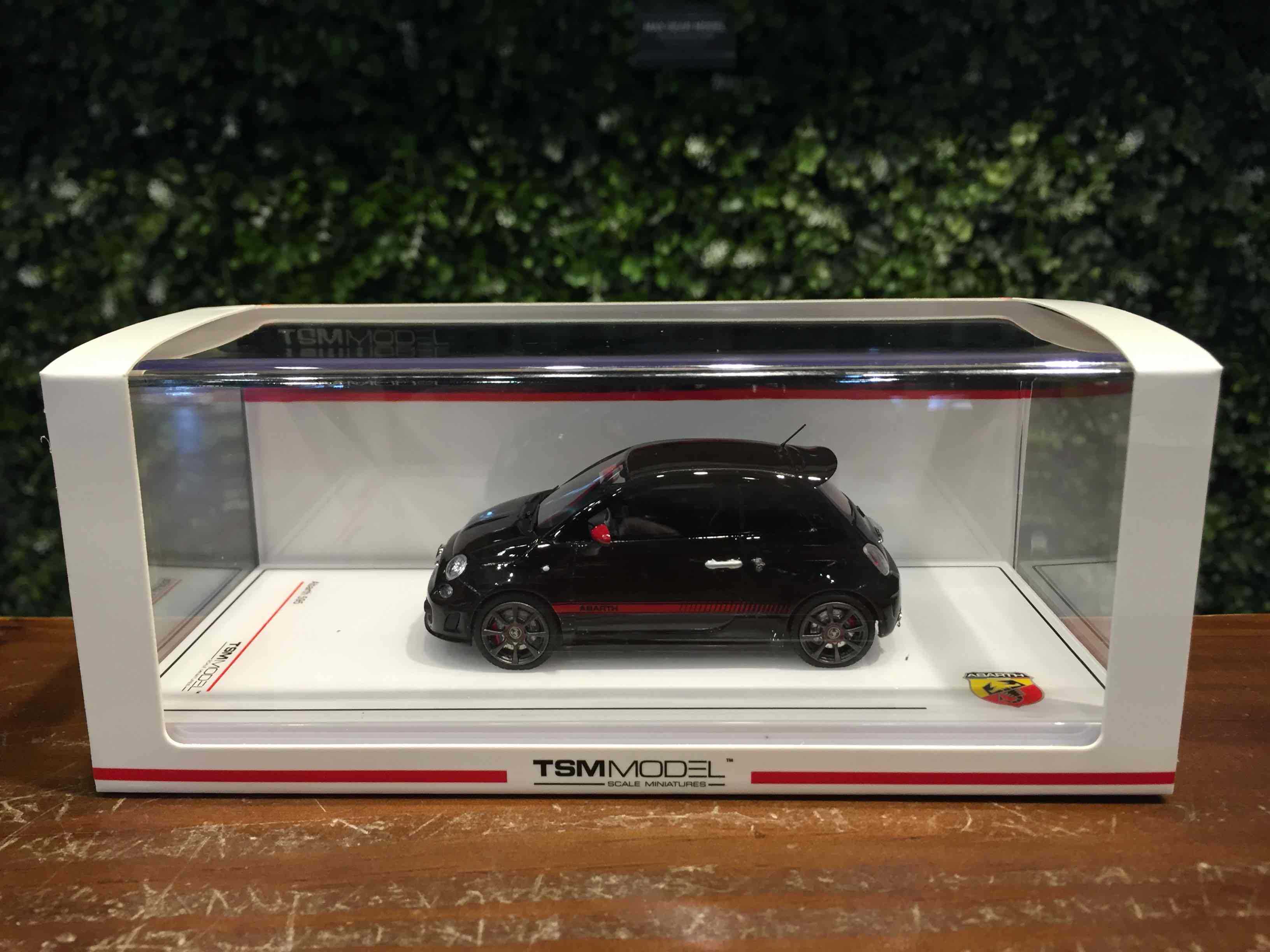 1/43 TSM Abarth 595 Fiat 500 Scorpione Black TSM430691【MGM】