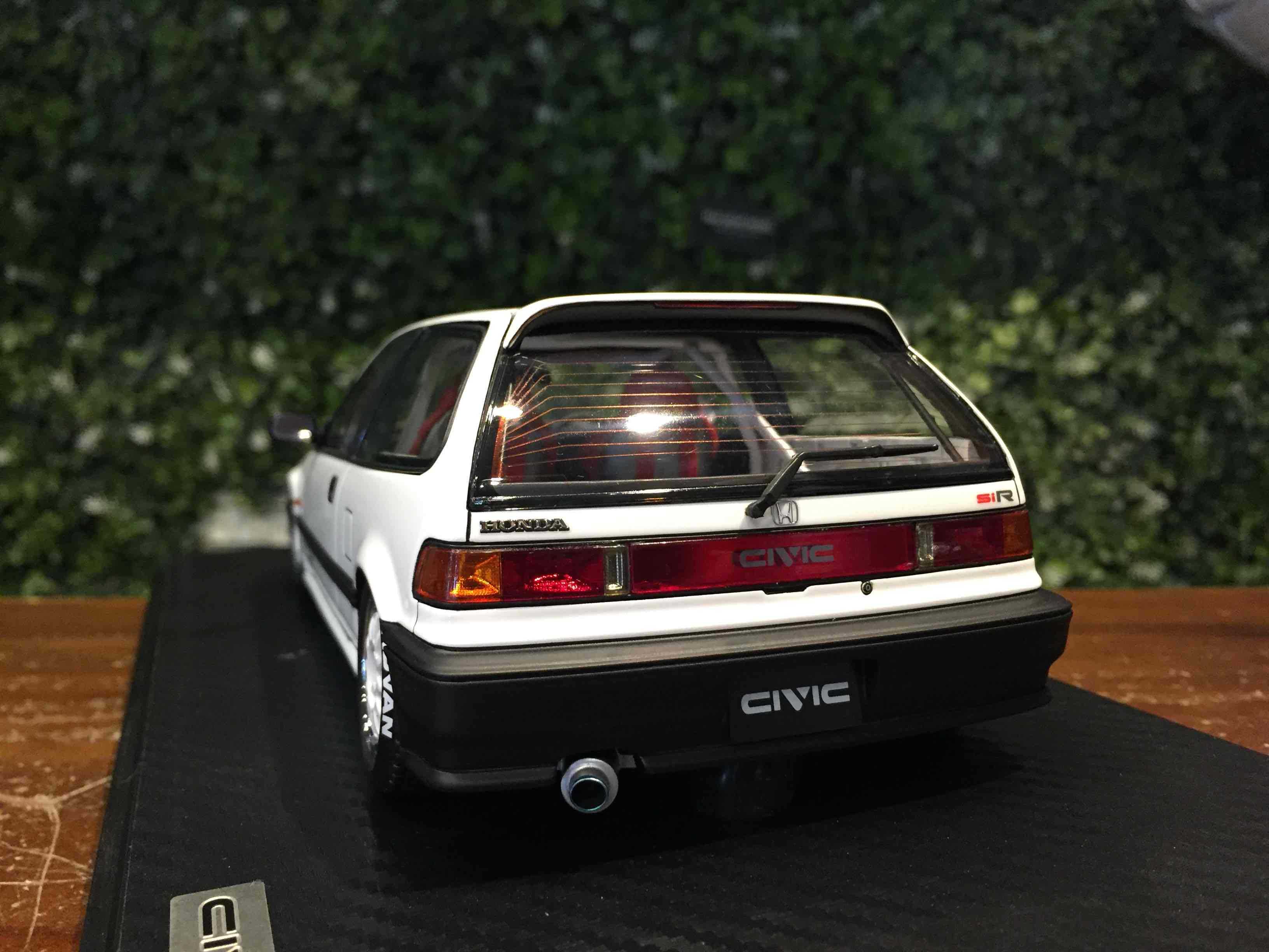 1/18 Ignition Honda Civic (EF9) SiR White IG3126【MGM】