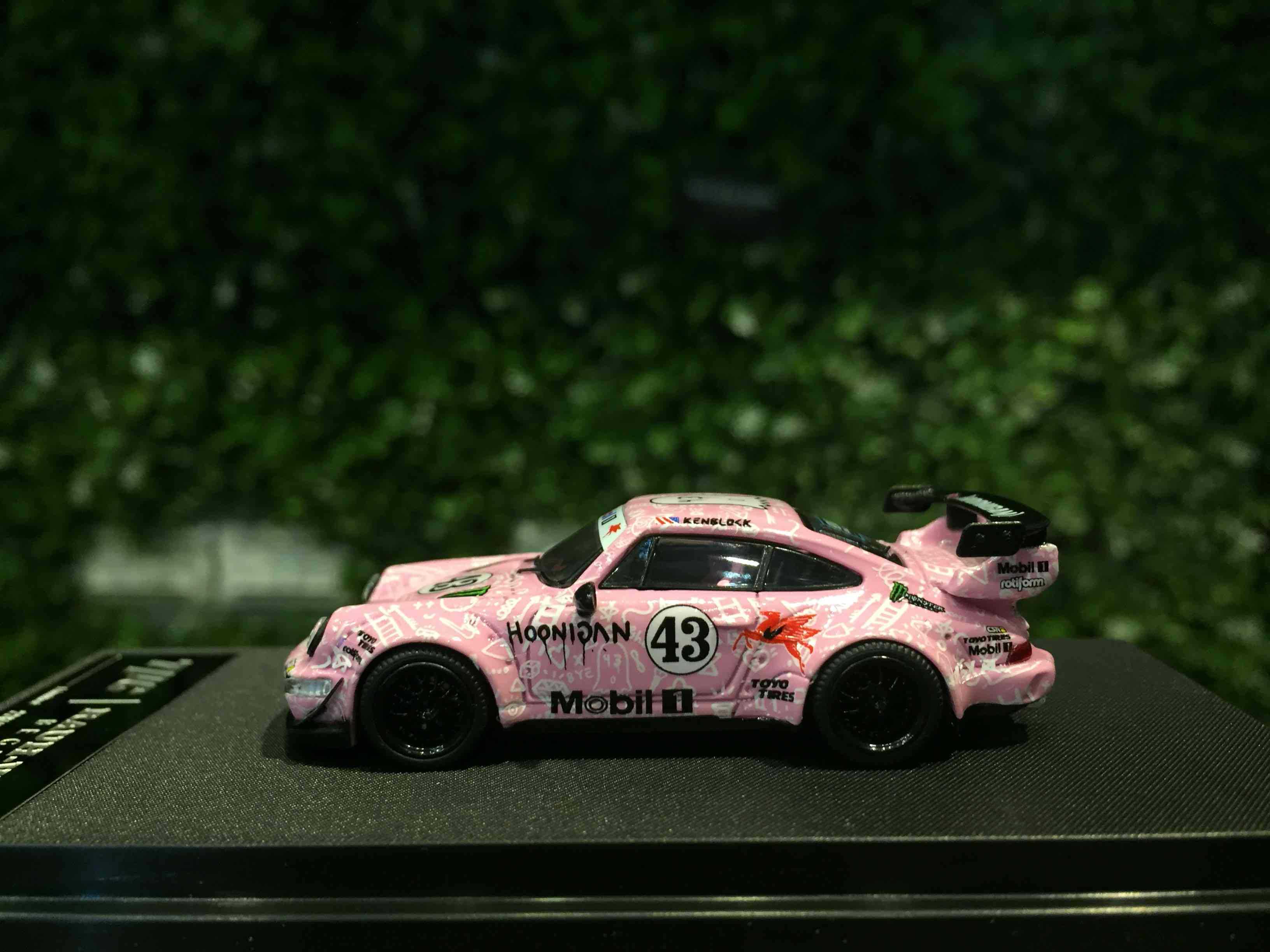 1/64 TPC RWB Porsche 911 (964) Hoonigan Pink TPC640838【MGM】