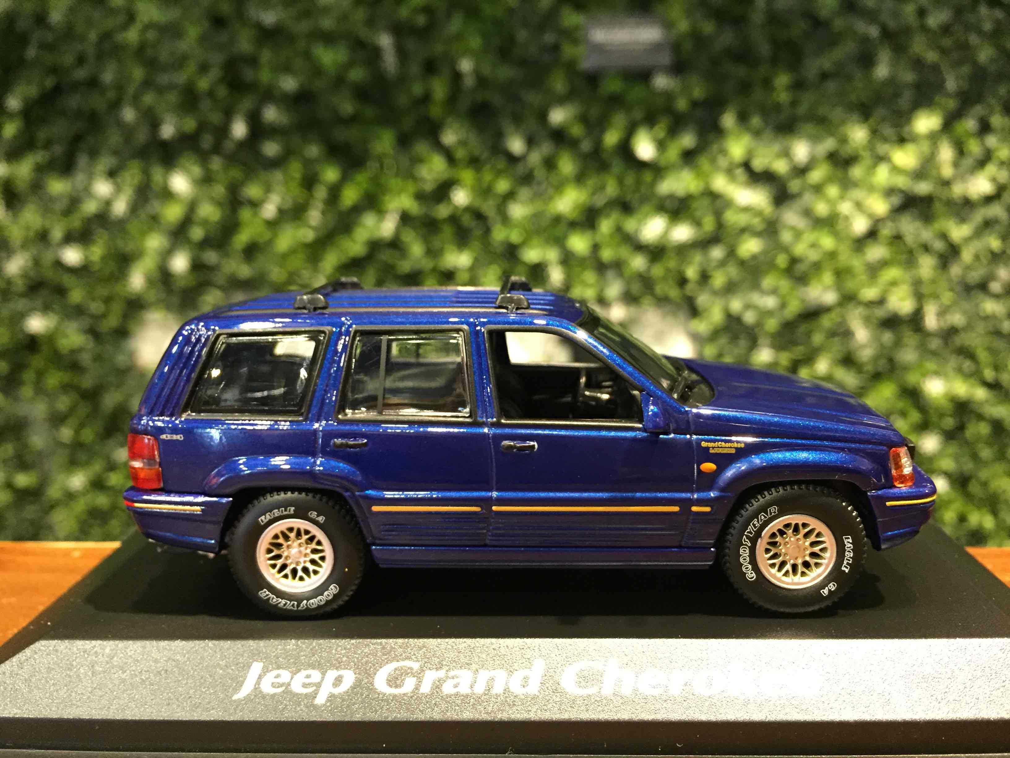 1/43 Minichamps Jeep Grand Cherokee 1995 Blue 940149660【MGM】