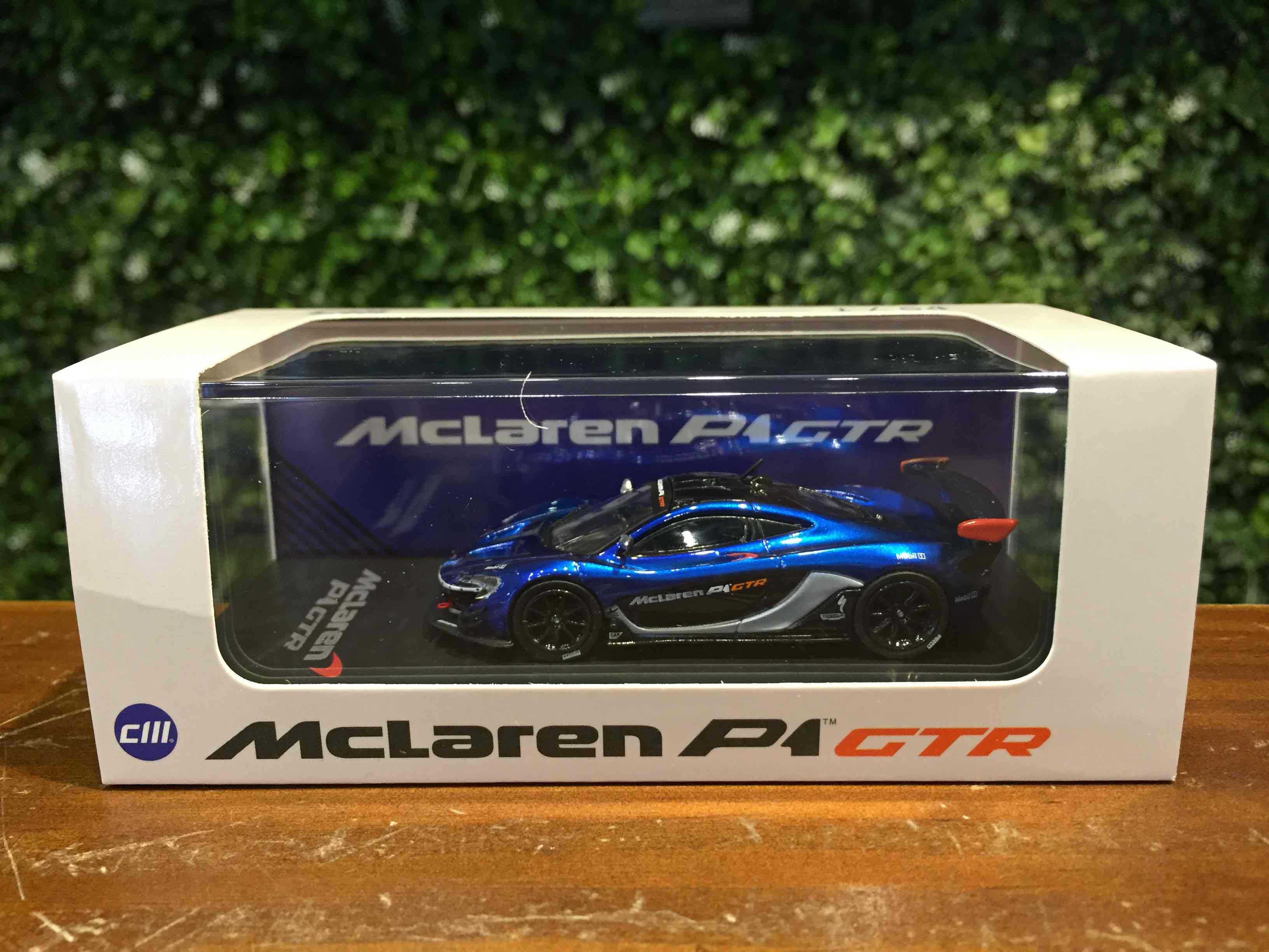 1/64 CM-Model McLaren P1 GTR Blue Metallic CM64P1GTR09【MGM】