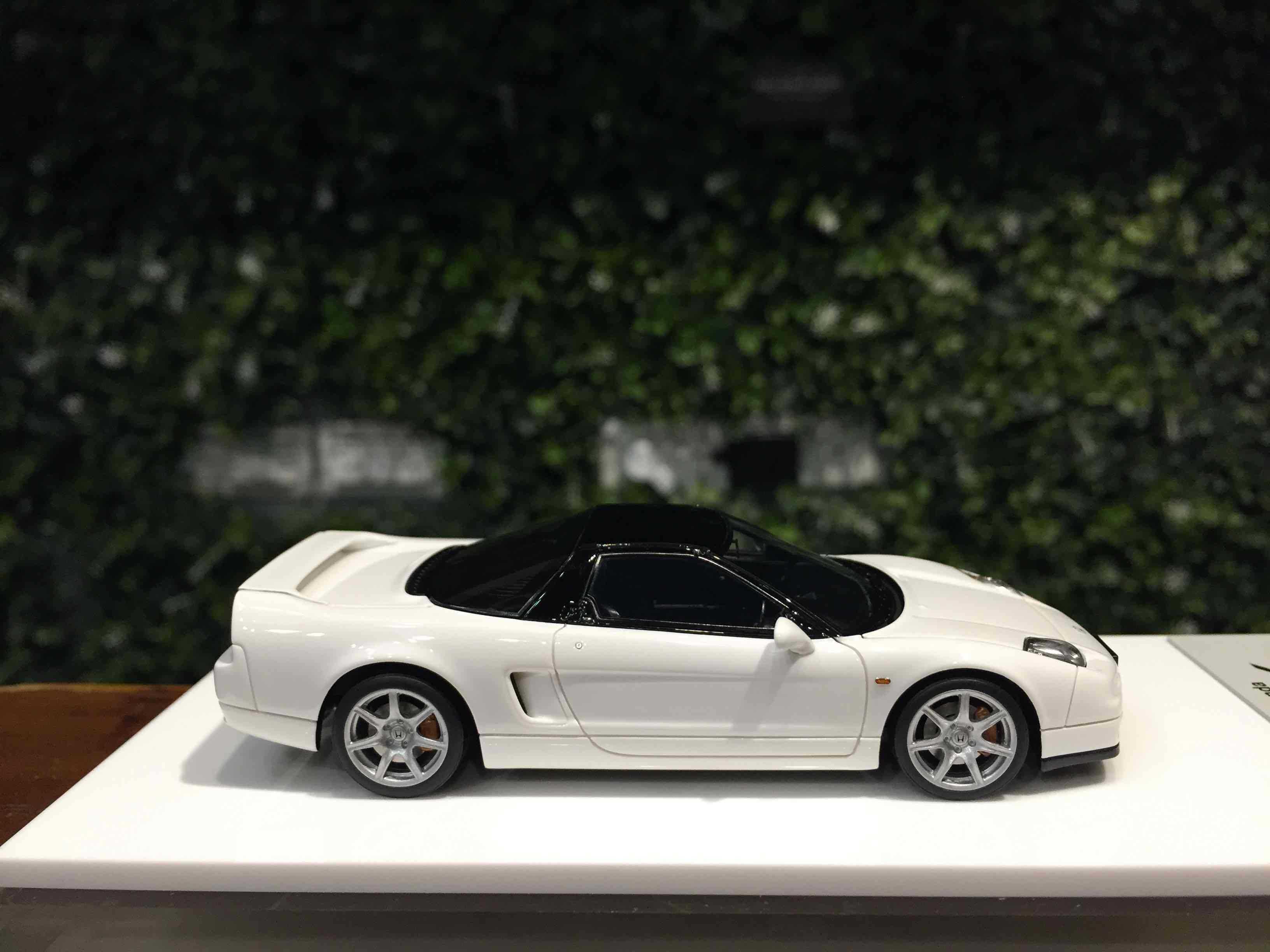 1/43 MakeUp Honda NSX (NA2) 2001 GrandPrix White EM585D【MGM】