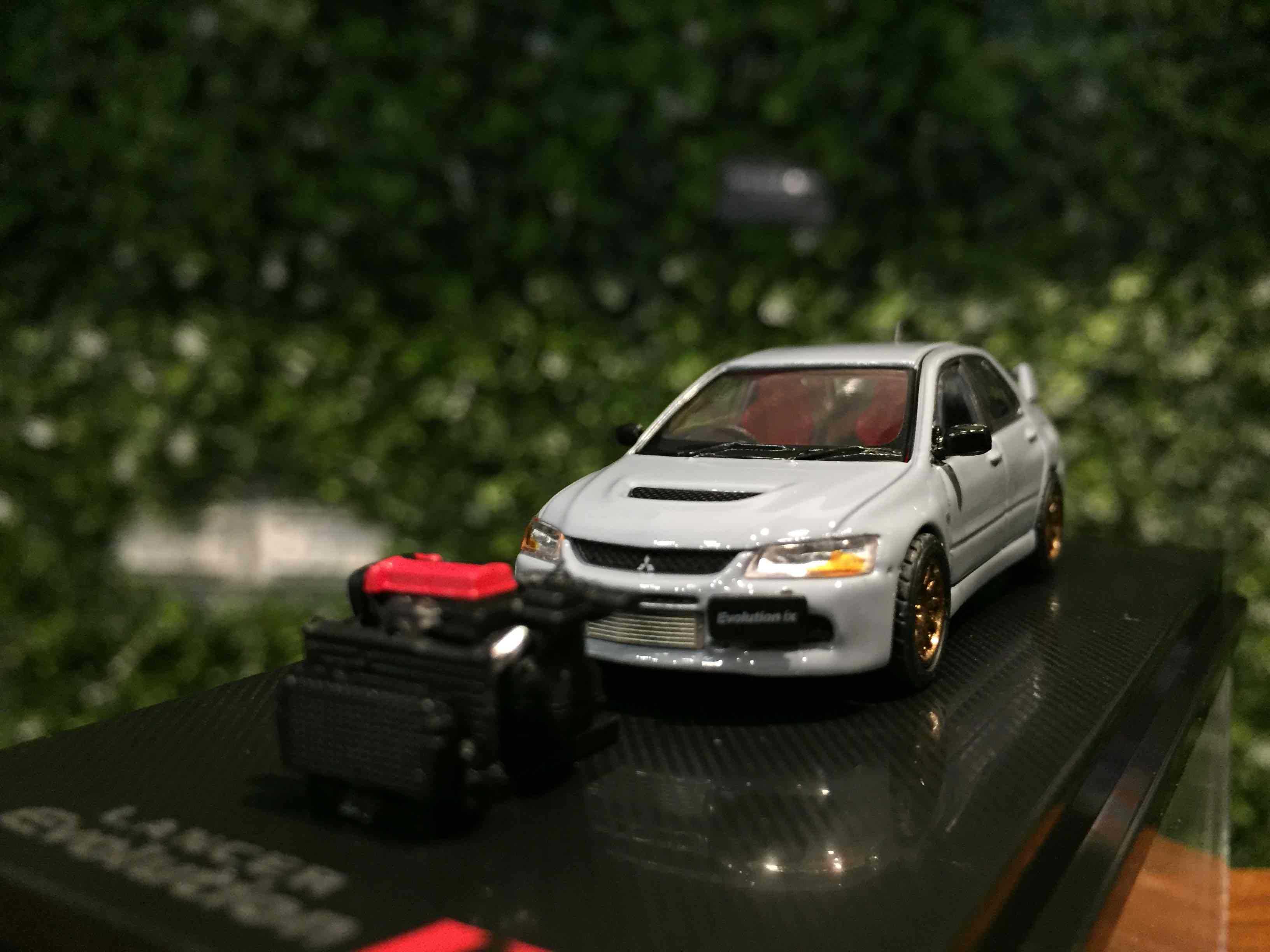 1/64 CM-Model Mitsubishi Lancer EVO IX Grey CM64EVOIX39【MGM】