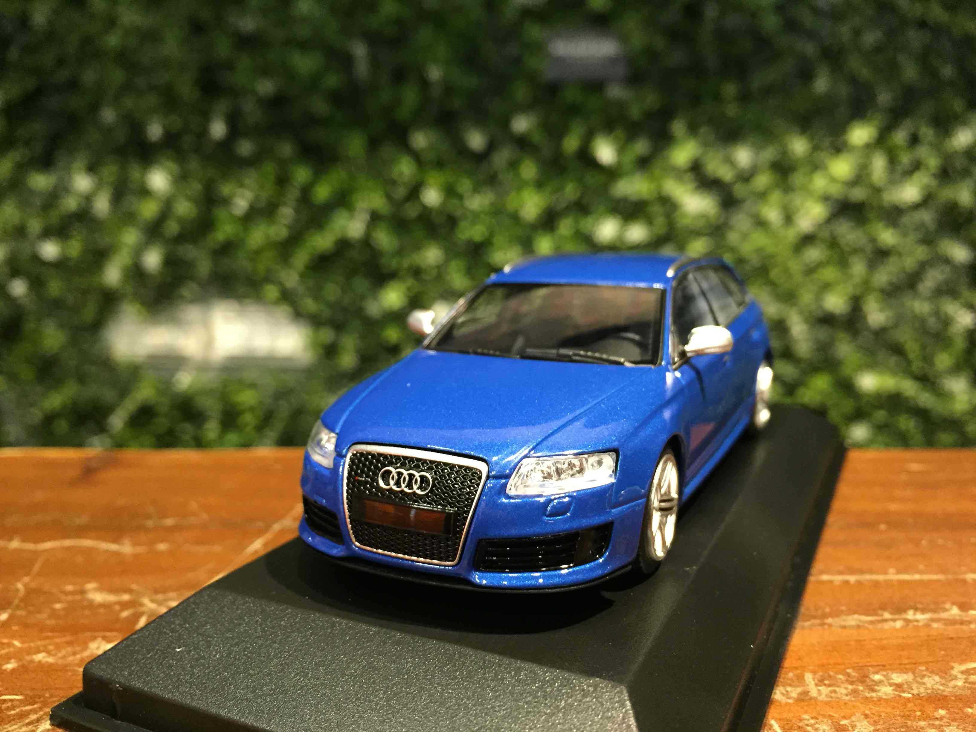 1/43 Minichamps Audi RS6 Avant 2007 Blue 940017211【MGM】