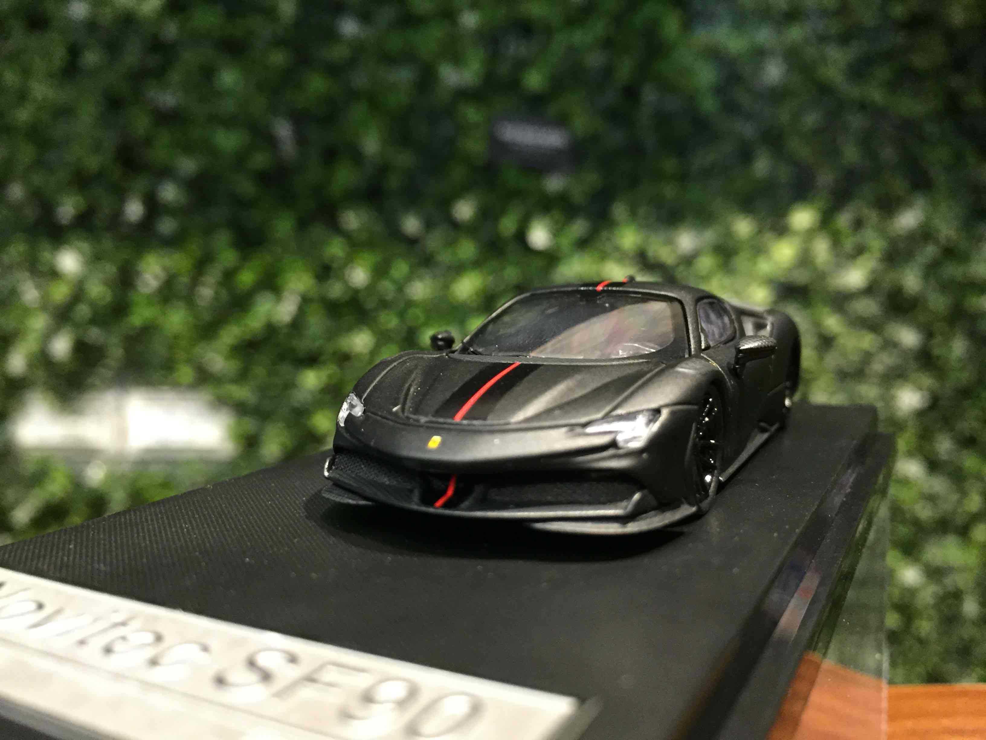 1/64 FineModel Ferrari SF90 Stradale Matte Black【MGM】