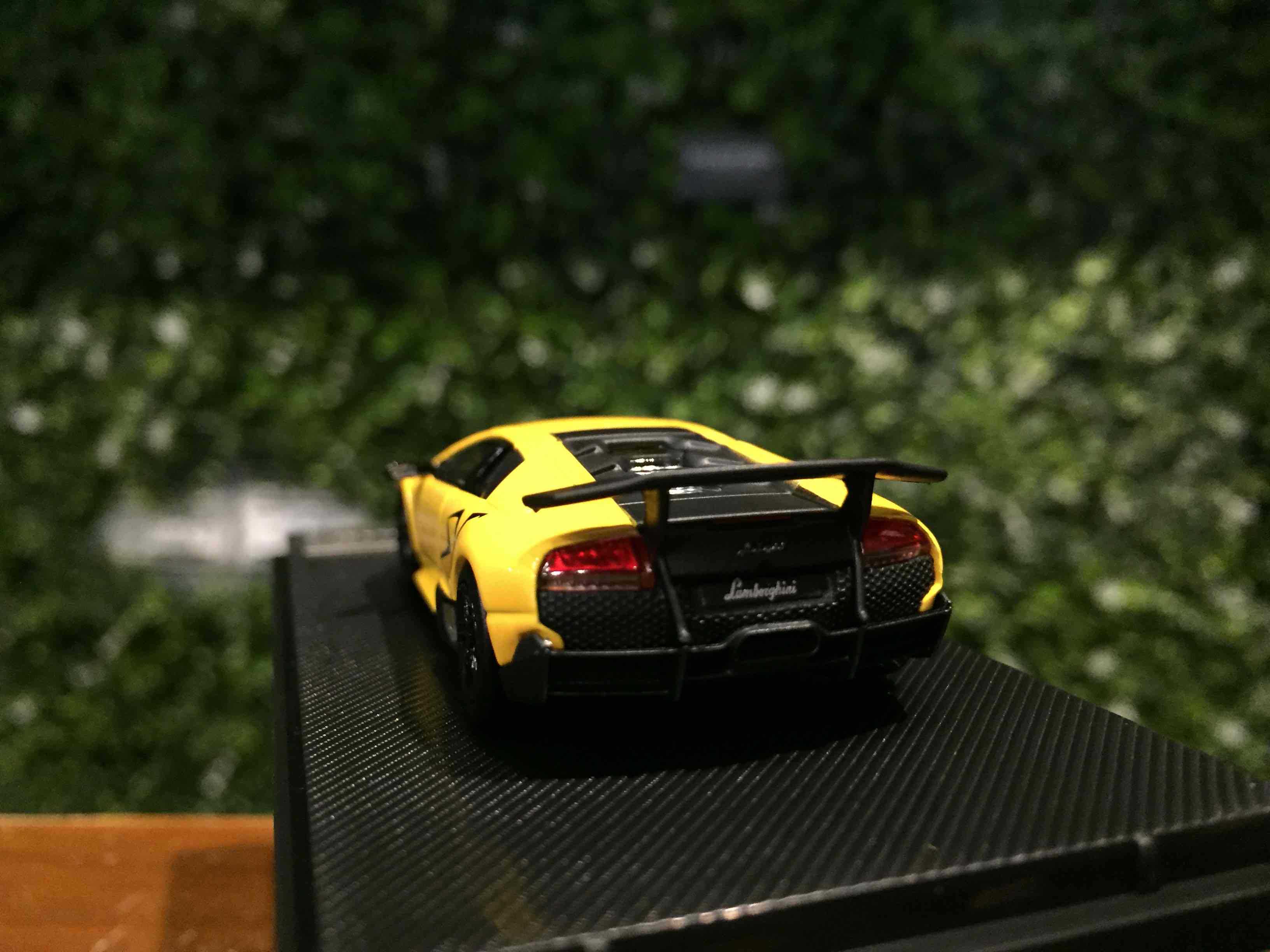 1/64 MaxWell Lamborghini Murcielago LP670-4 SV Yellow【MGM】