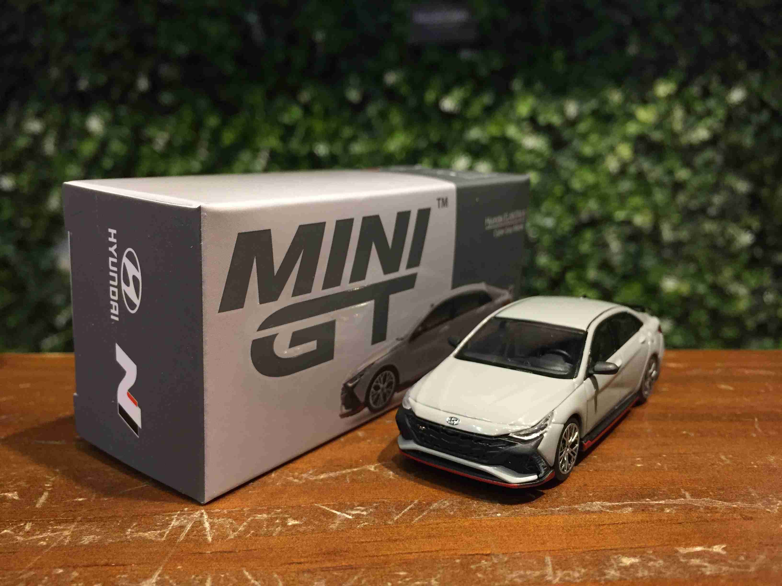 1/64 MiniGT Hyundai Elantra N Grey MGT00386L【MGM】